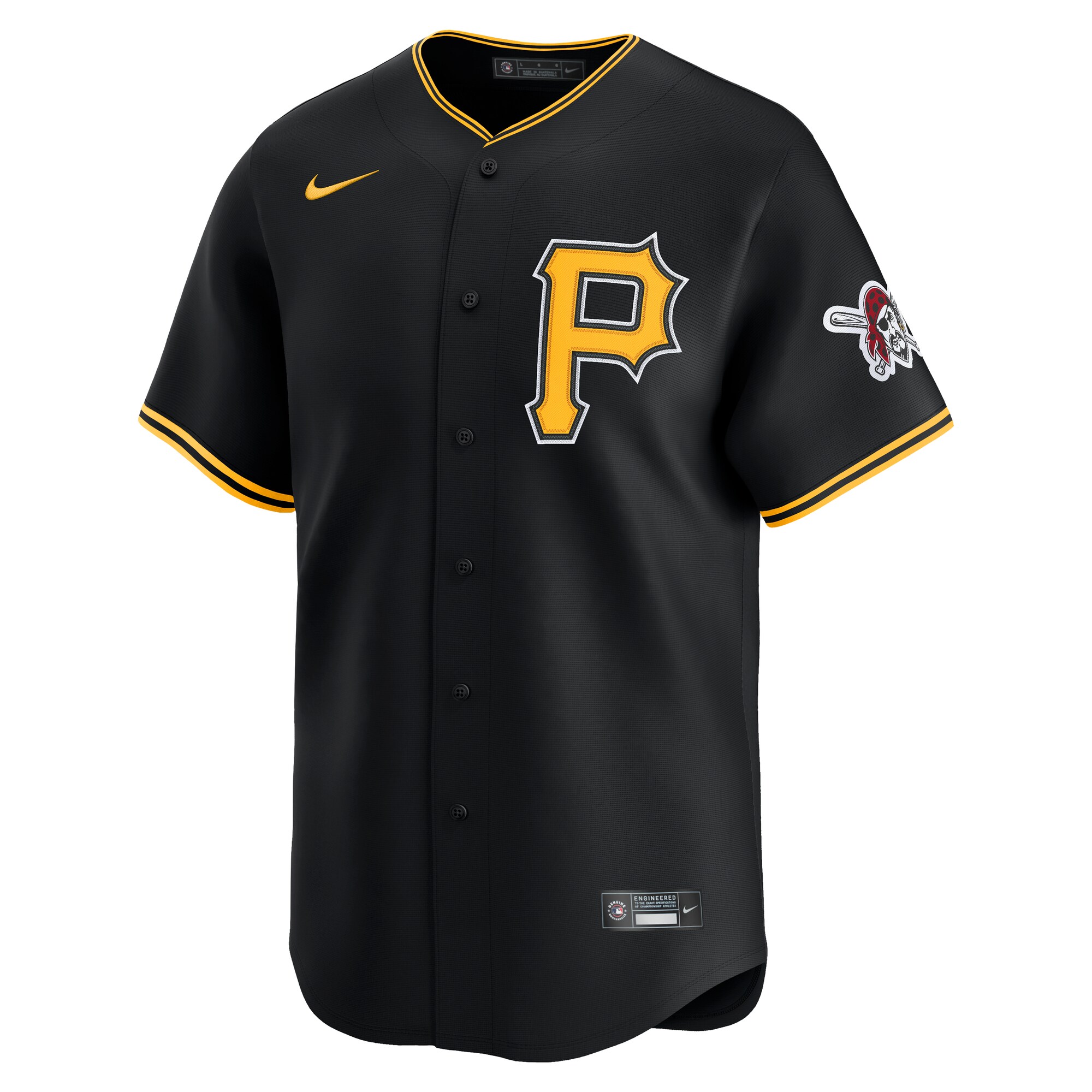 Pittsburgh Pirates Black Alternate Limited MLB Jersey Men's