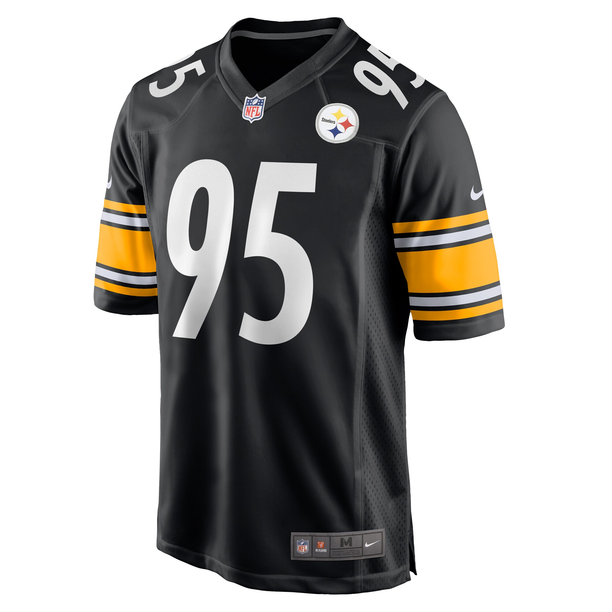 Pittsburgh Steelers Keeanu Benton Black Team Game NFL Jersey Men's