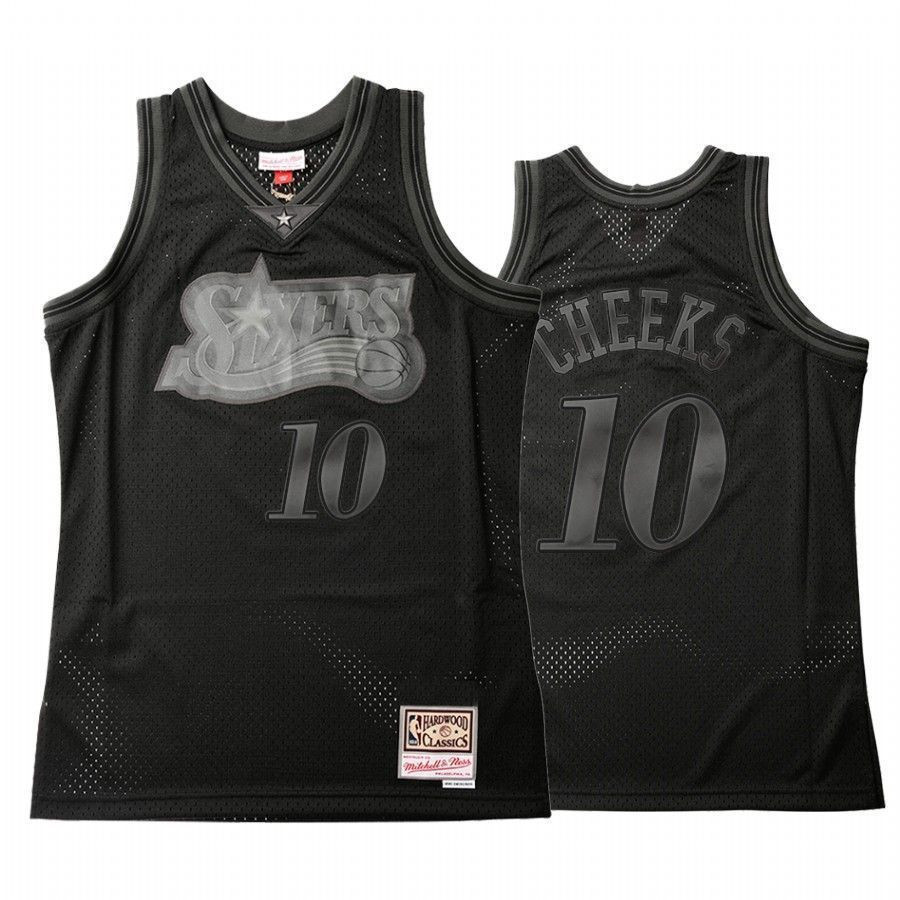 Philadelphia 76ers Maurice Cheeks 10 Throwback Tonal NBA Jersey Men's