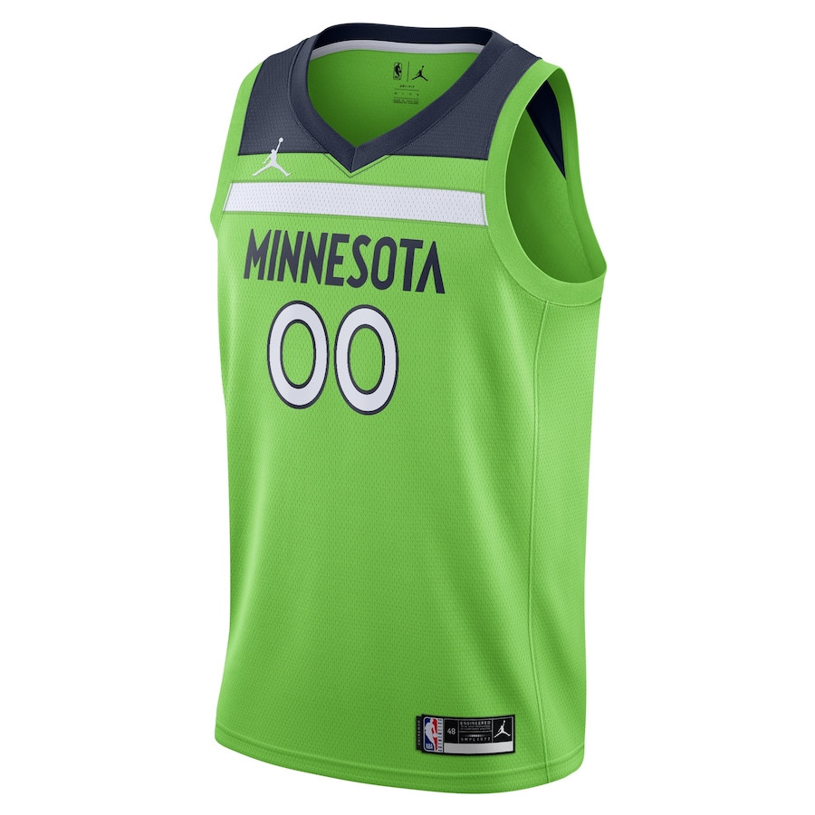 Minnesota Timberwolves 2023/24 Statement Swingman Custom Green NBA Jersey Men's