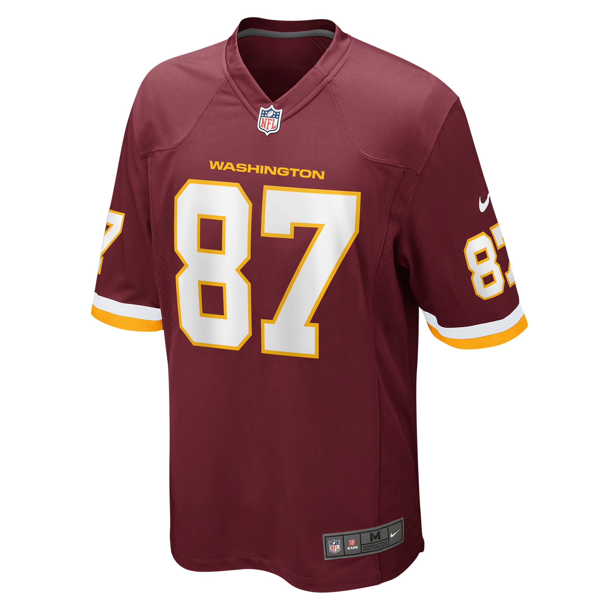 Washington Commanders Team John Bates Burgundy Game NFL Jersey Men's