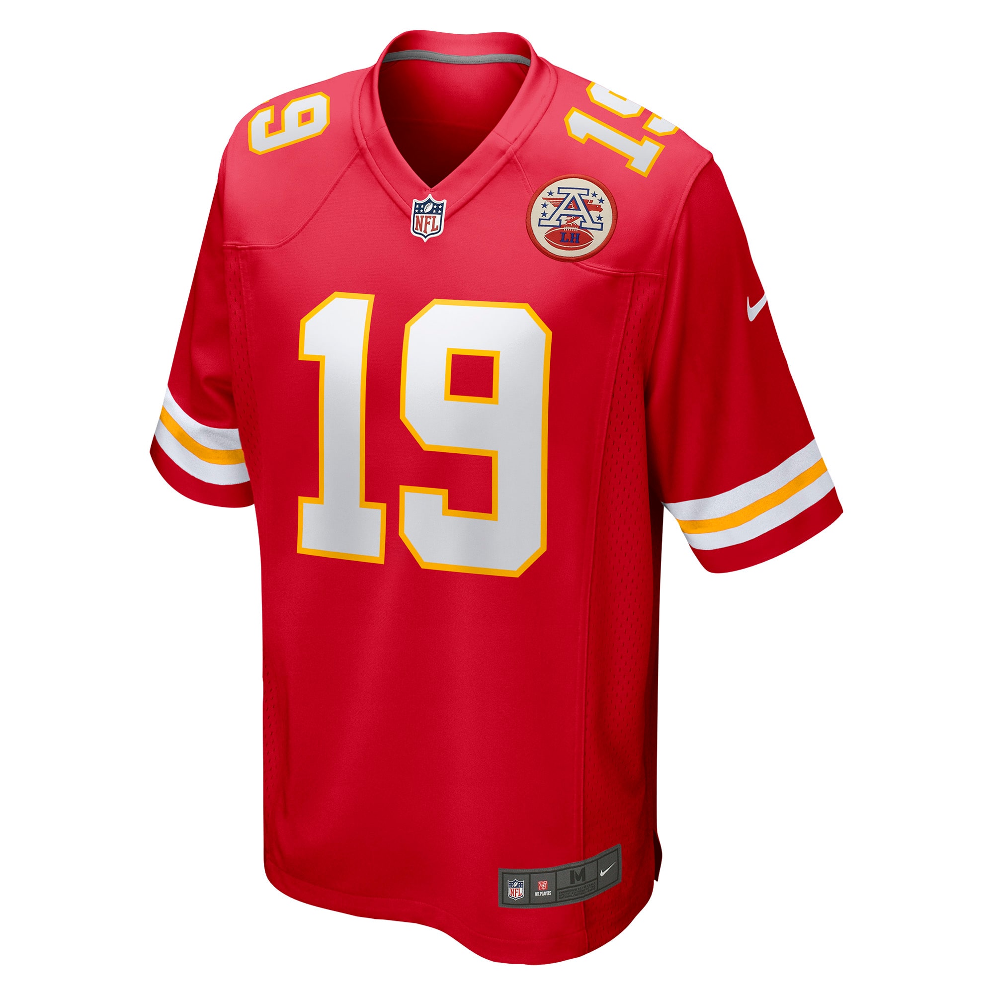 Kansas City Chiefs Kadarius Toney Red Game Player NFL Jersey Men's