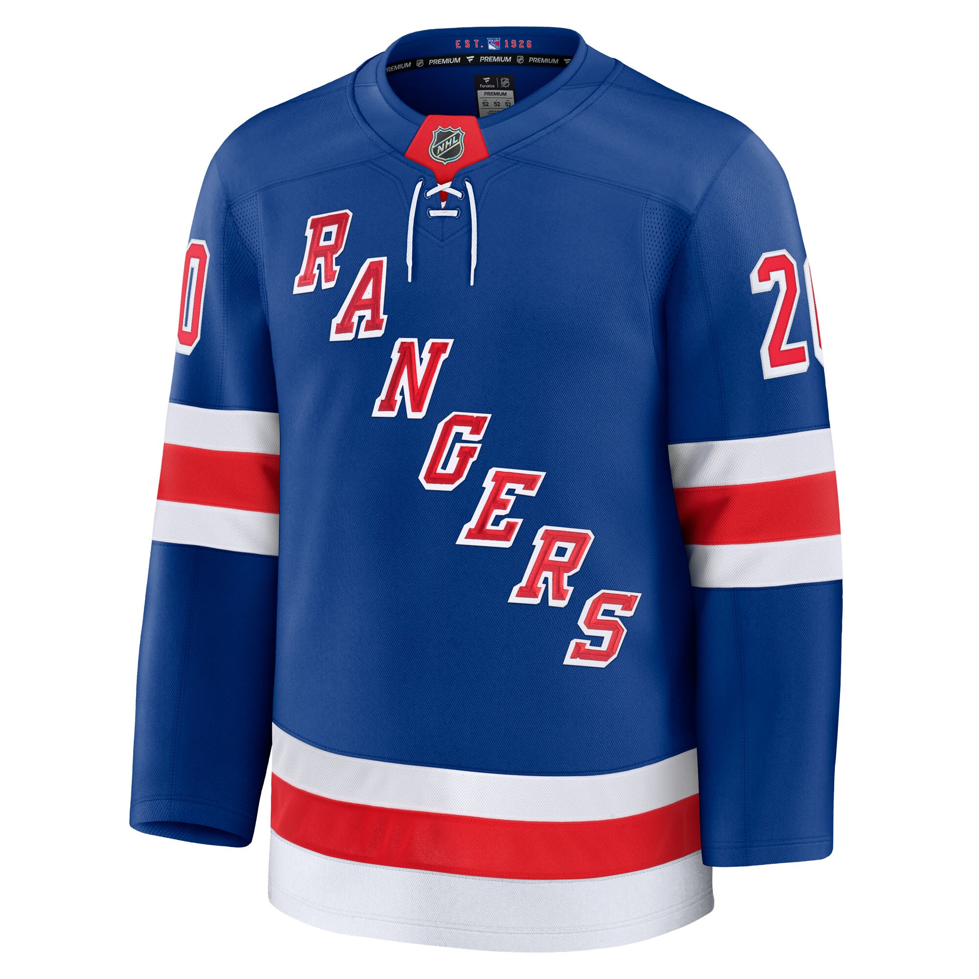 New York Rangers Chris Kreider Blue Home Premium NHL Jersey Men's