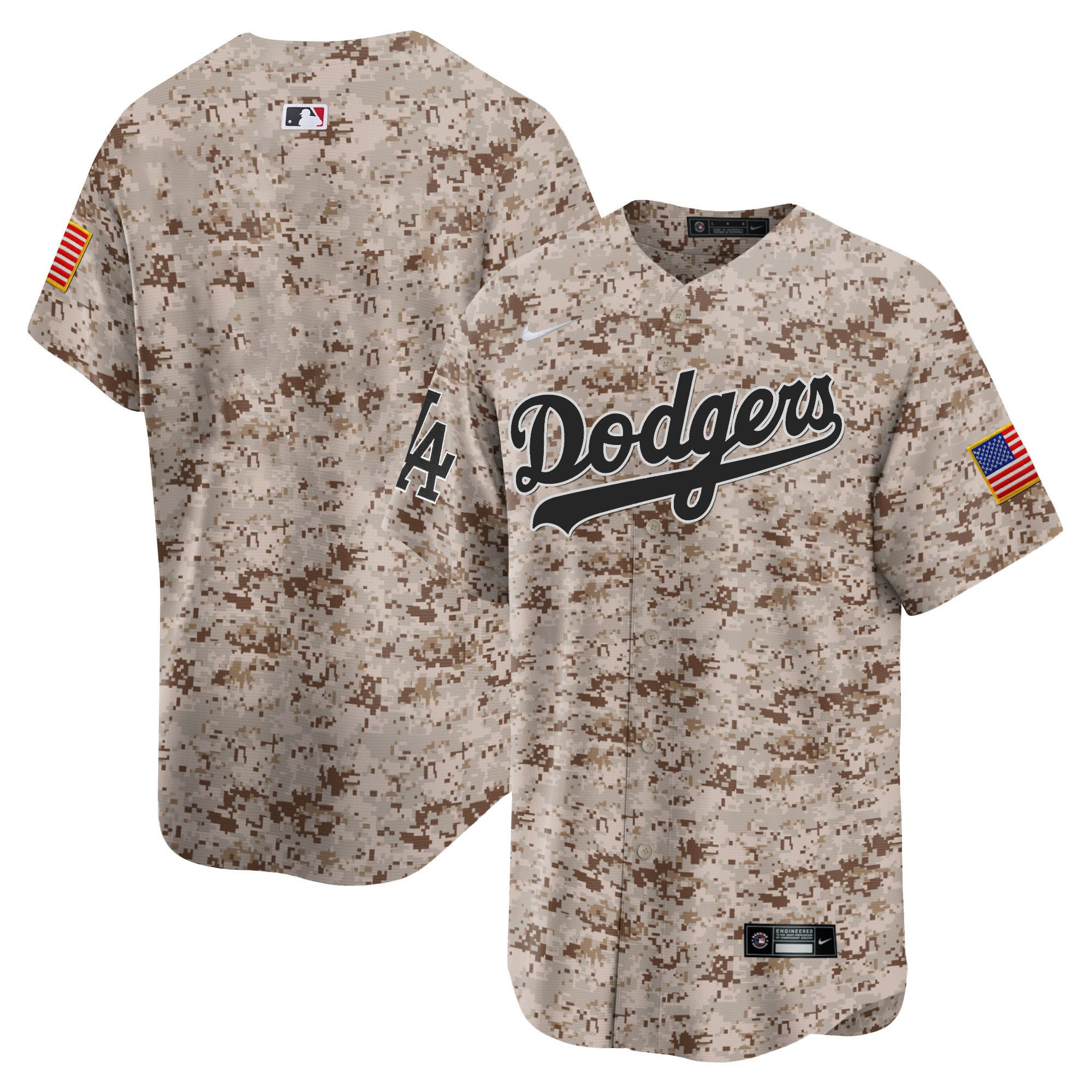 Los Angeles Dodgers USMC Alternate Limited Desert MLB Jersey Men's