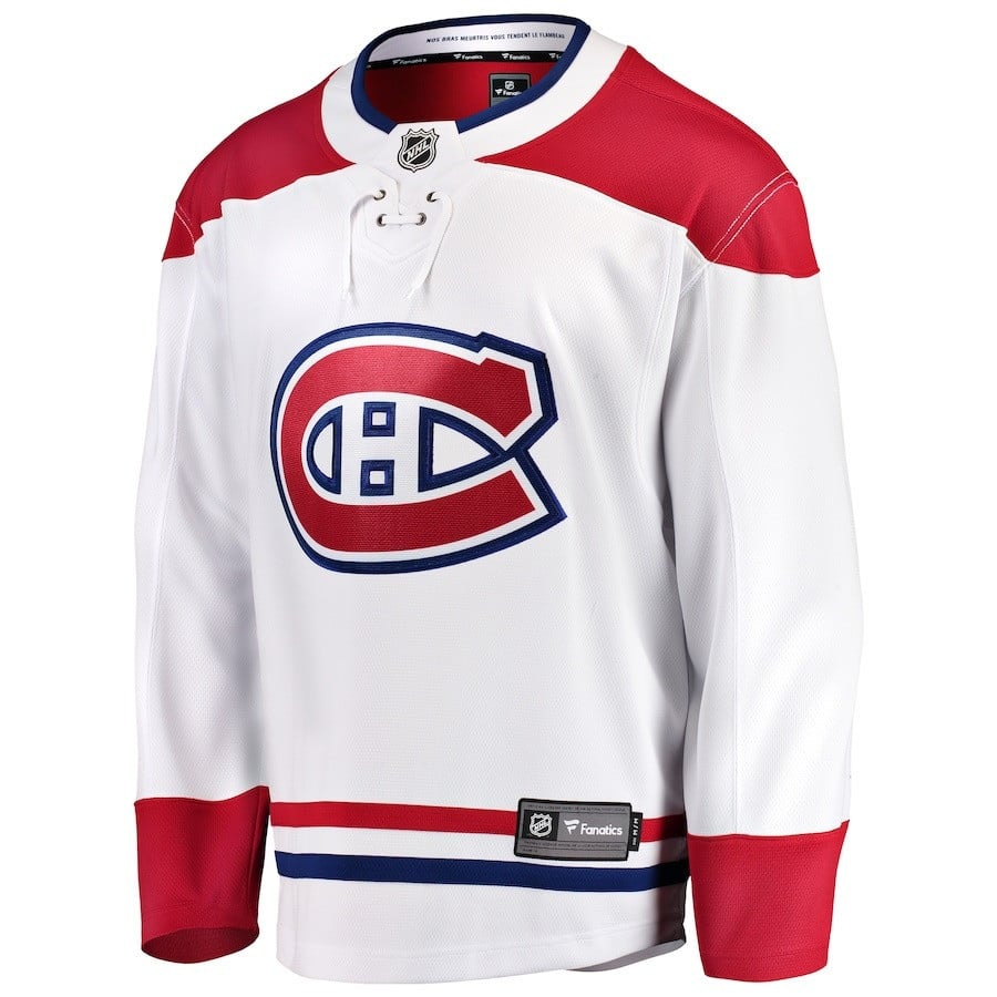David Reinbacher #5 Montreal Canadiens 2023 Draft Away White NHL Jersey Men's