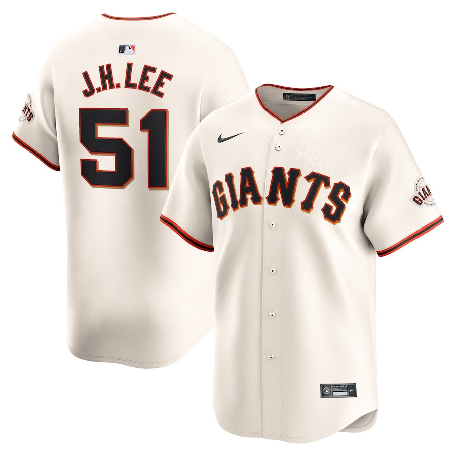 Jung Hoo Lee 51 San Francisco Giants Home Limited Cream MLB Jersey Men's