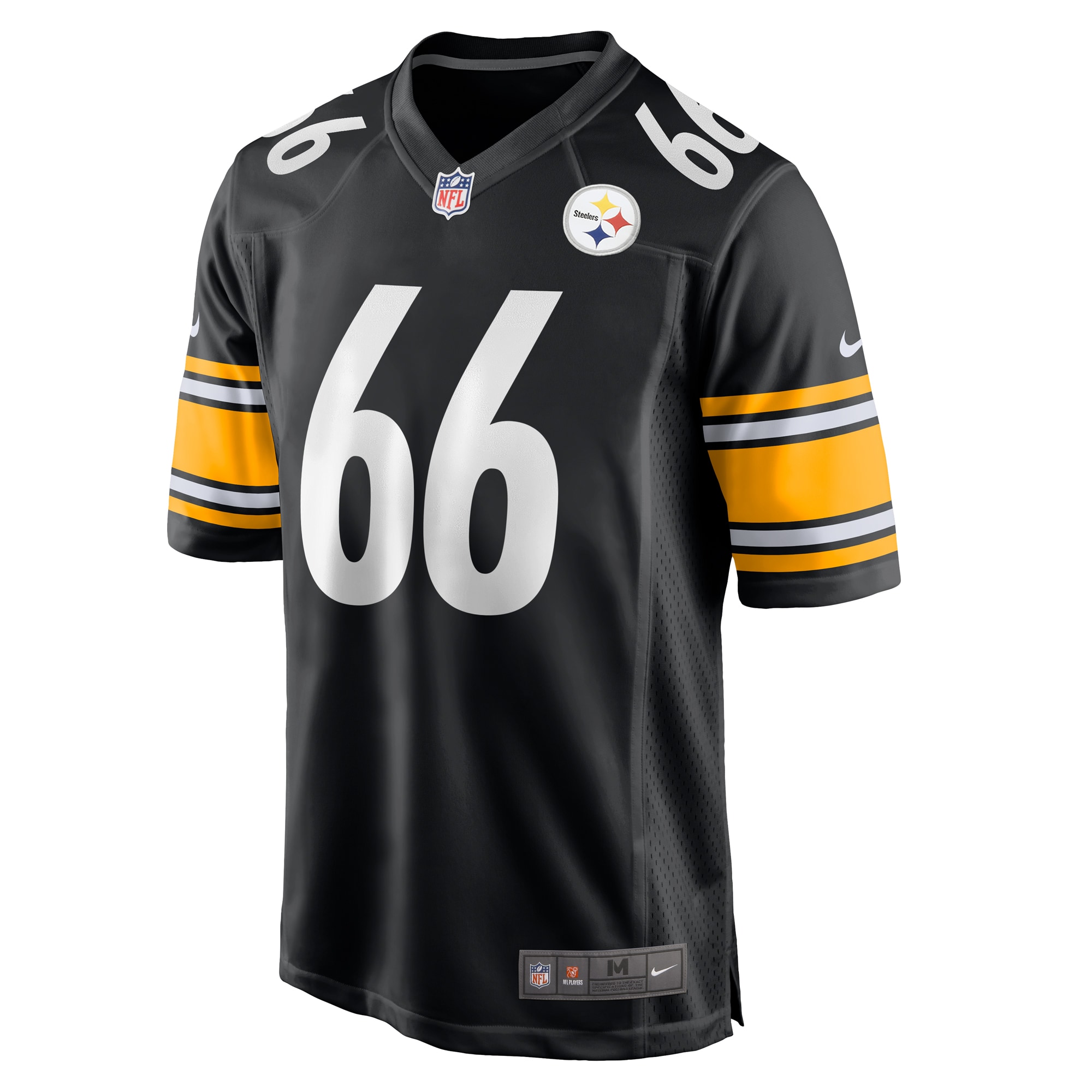 Pittsburgh Steelers Mason McCormick Black Game NFL Jersey Men's