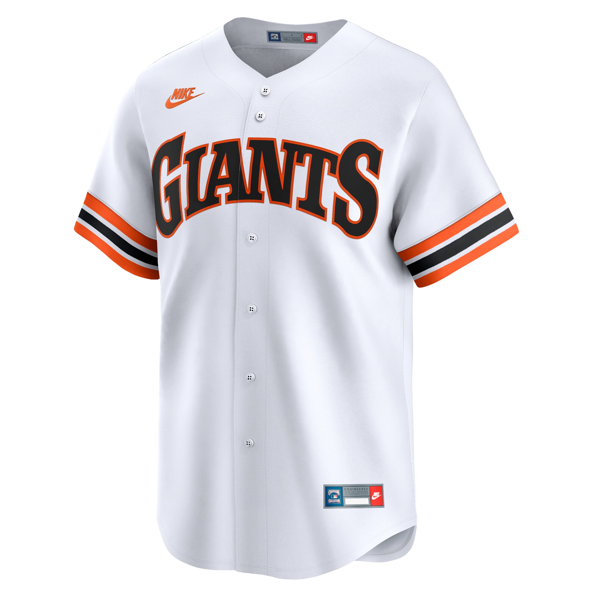San Francisco Giants White Throwback Cooperstown Collection Limited MLB Jersey Men's