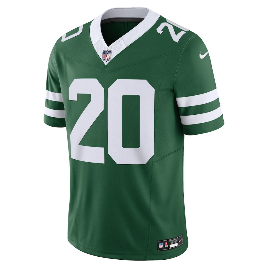 Breece Hall 20 New York Jets Vapor F.U.S.E. Limited Legacy Green NFL Jersey Men's