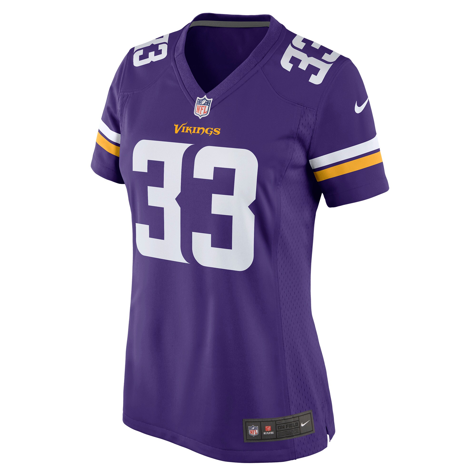 Minnesota Vikings Brian Asamoah Purple Player Game NFL Jersey Women's