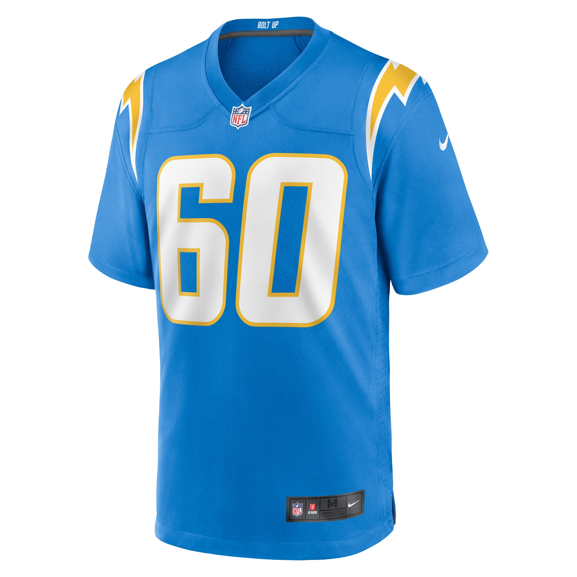 Los Angeles Chargers Bucky Williams Powder Blue Team Game NFL Jersey Men's
