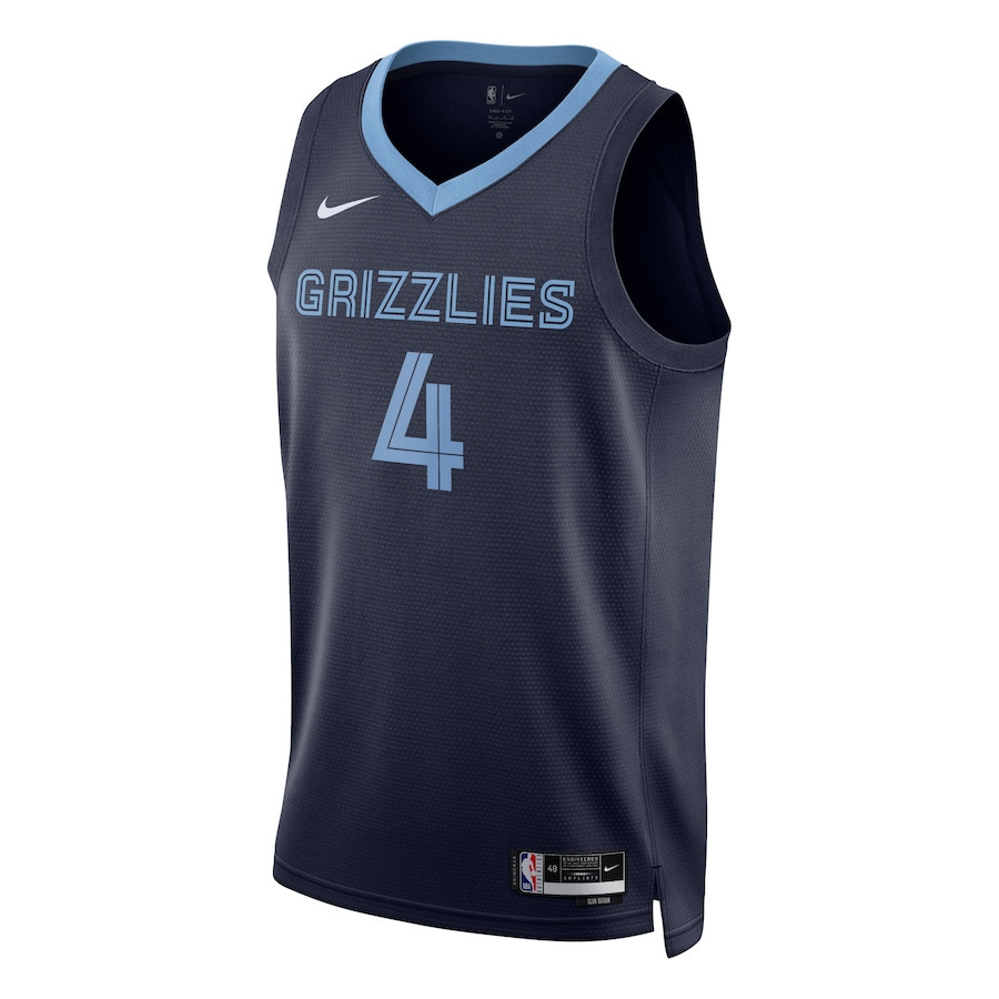 Steven Adams 4 Memphis Grizzlies Unisex Swingman Icon Edition Navy NBA Jersey Unisex