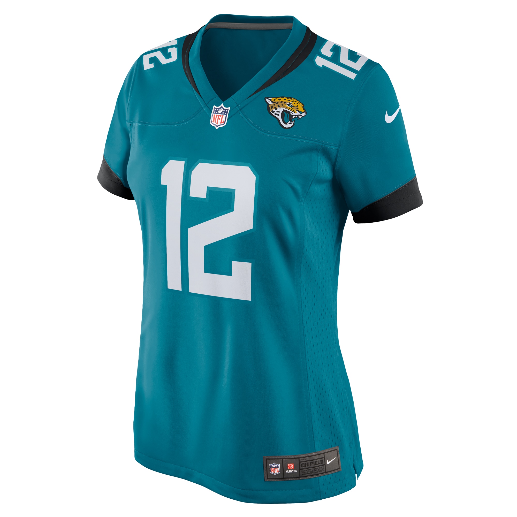 Jacksonville Jaguars Nathan Rourke Teal Team Game NFL Jersey Women's