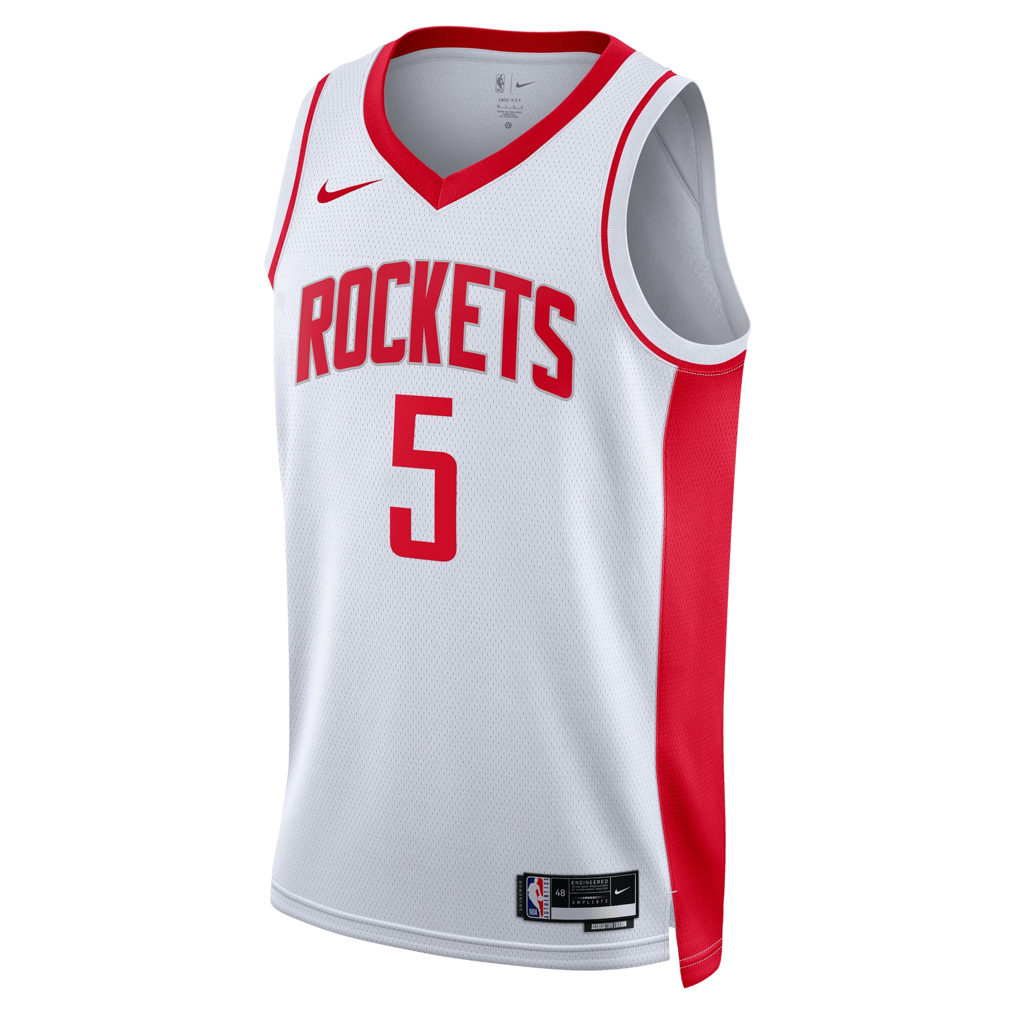 Houston Rockets Association Edition Swingman White Fred VanVlee Unisex NBA Jersey Unisex