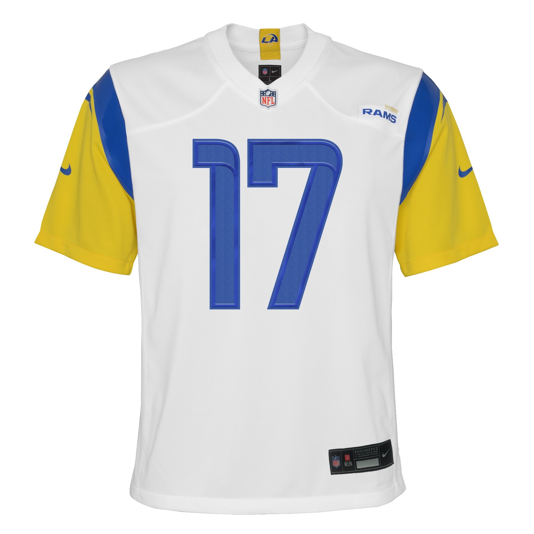 Los Angeles Rams Puka Nacua White Game NFL Jersey Youth