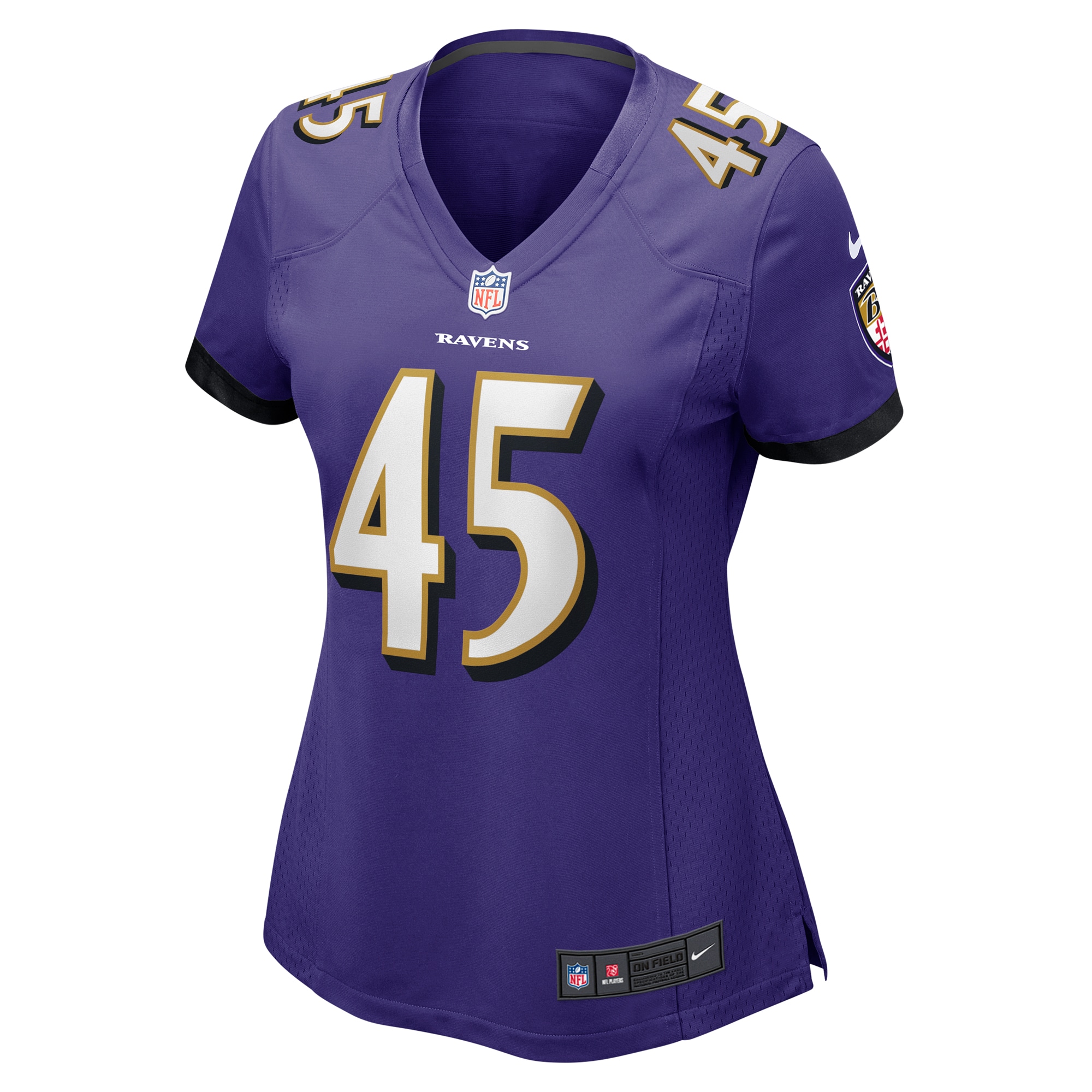 Baltimore Ravens Christian Matthew Purple Game NFL Jersey Women's