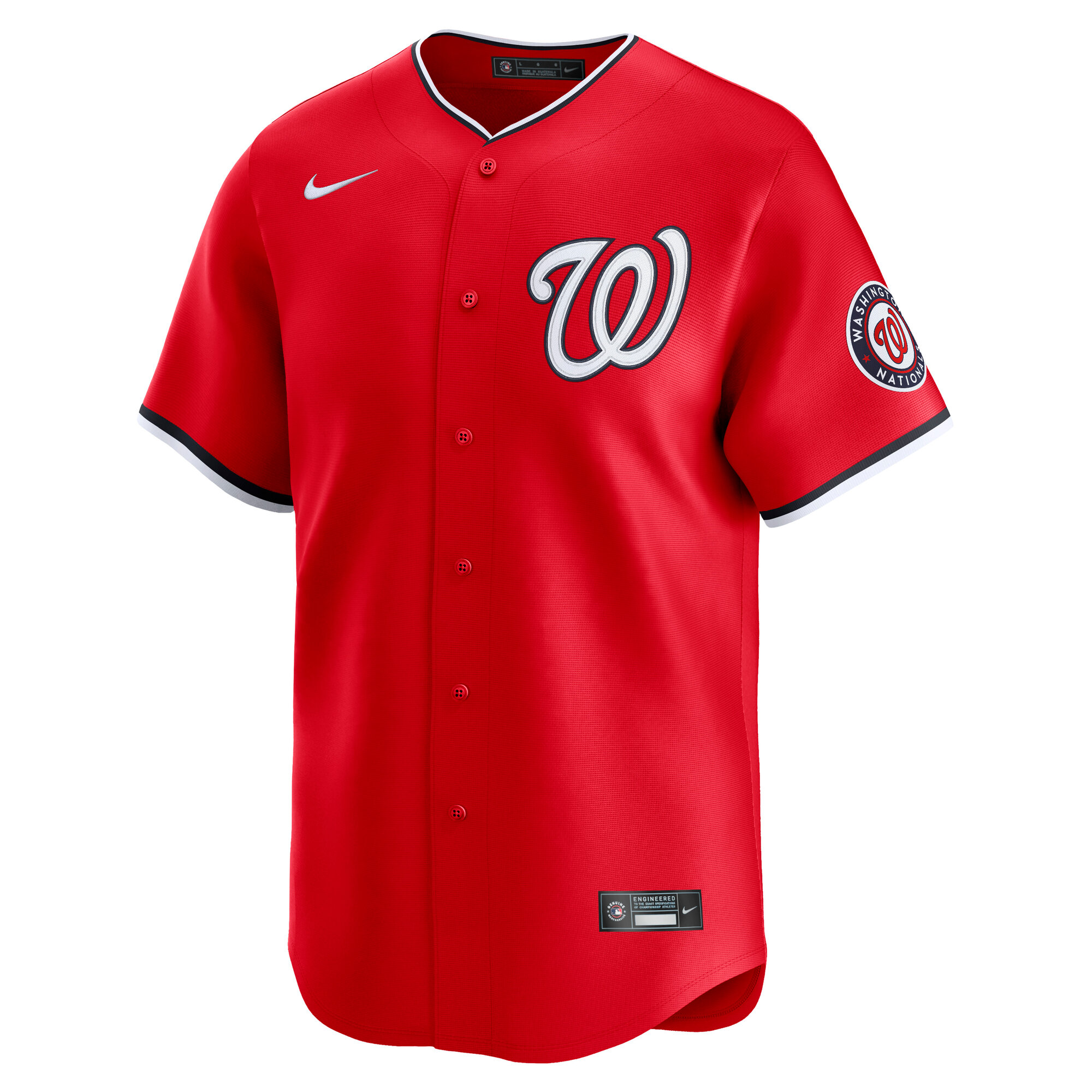 Washington Nationals CJ Abrams Red 2nd Alternate Limited Player MLB Jersey Men's