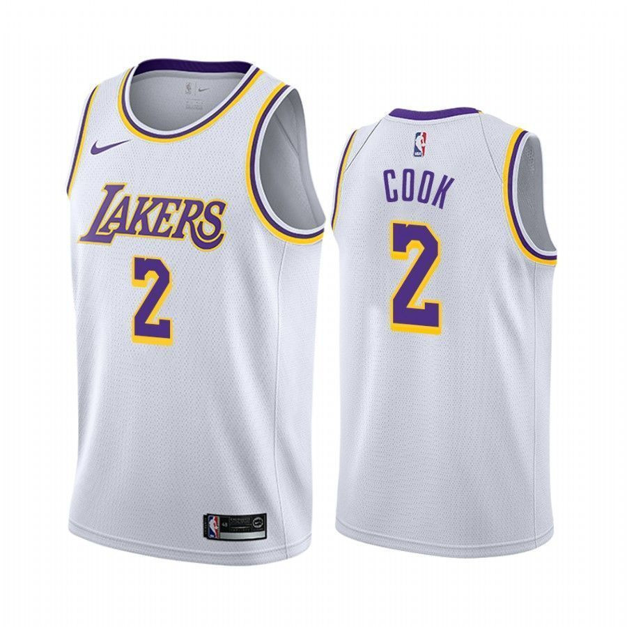 Los Angeles Lakers Quinn Cook 2 Association NBA Jersey Men's