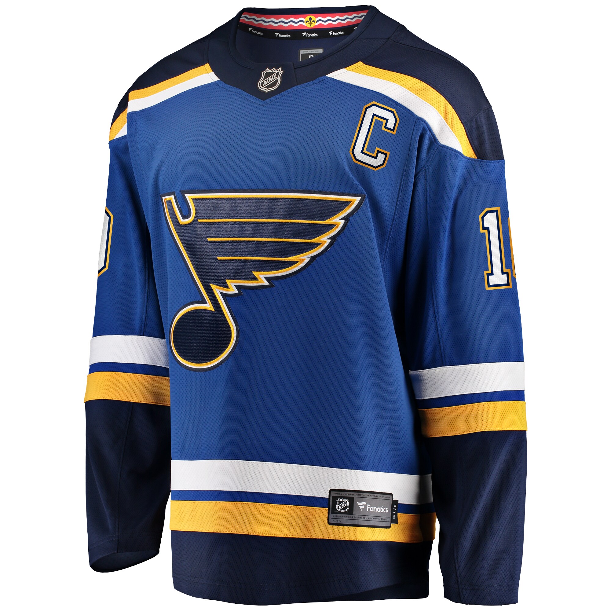 St. Louis Blues Brayden Schenn Blue Home Breakaway NHL Jersey Men's