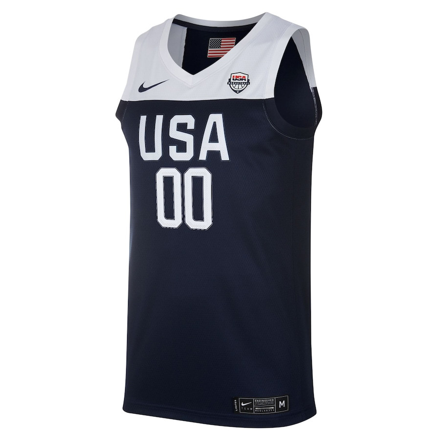 USA Swingman Custom Navy Limited Edition NBA Jersey Men's