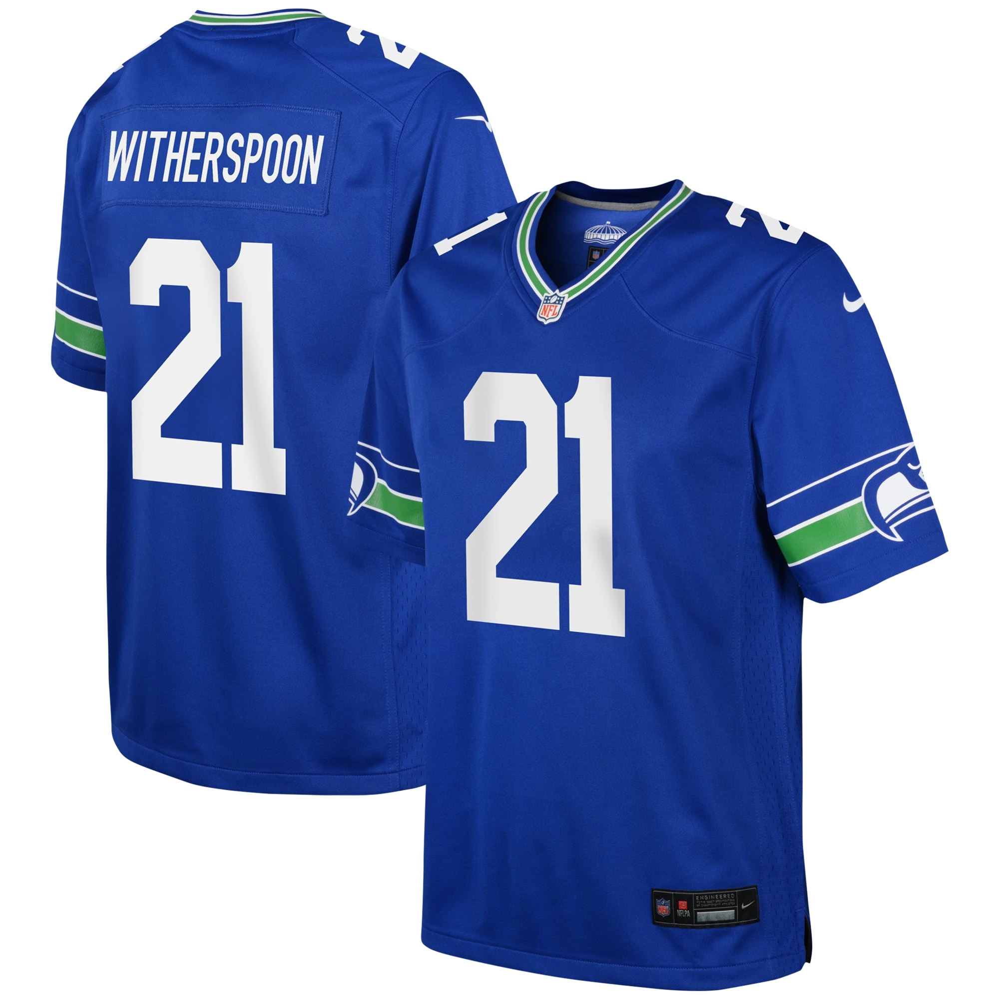 Seattle Seahawks Devon Witherspoon Royal Game NFL Jersey Youth
