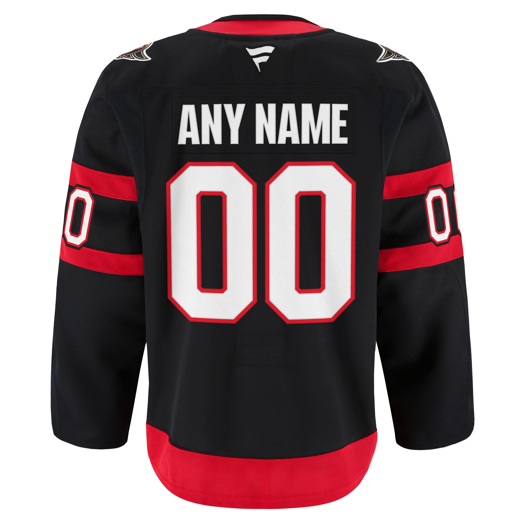 Ottawa Senators Black Home Pro Custom NHL Jersey Men's