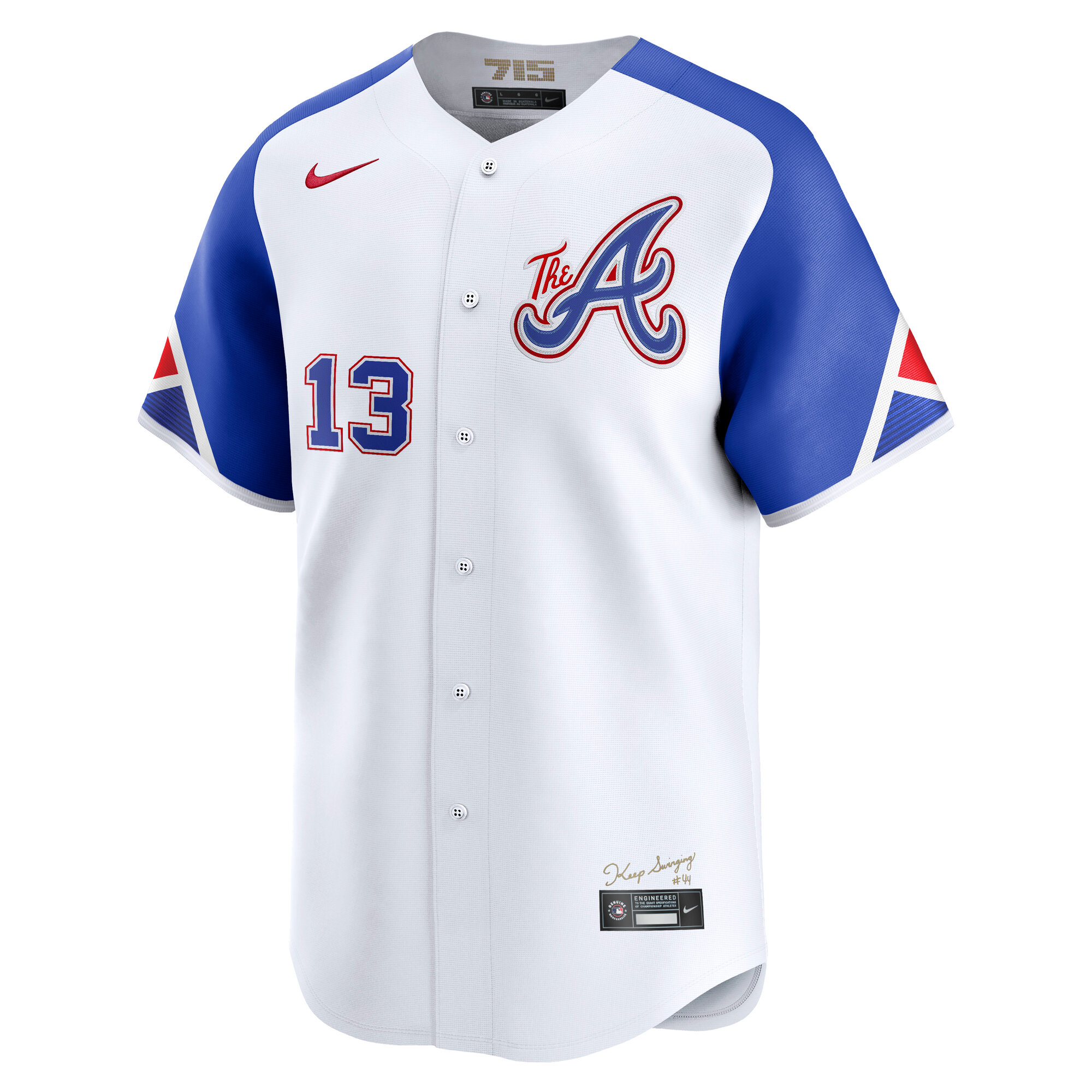 Atlanta Braves Ronald Acuna Jr. White City Connect Limited Player MLB Jersey Men's