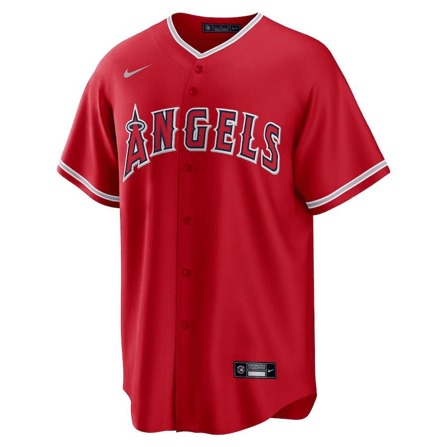 Shohei Ohtani 17 Los Angeles Angels Red Alternate Red MLB Jersey Men's