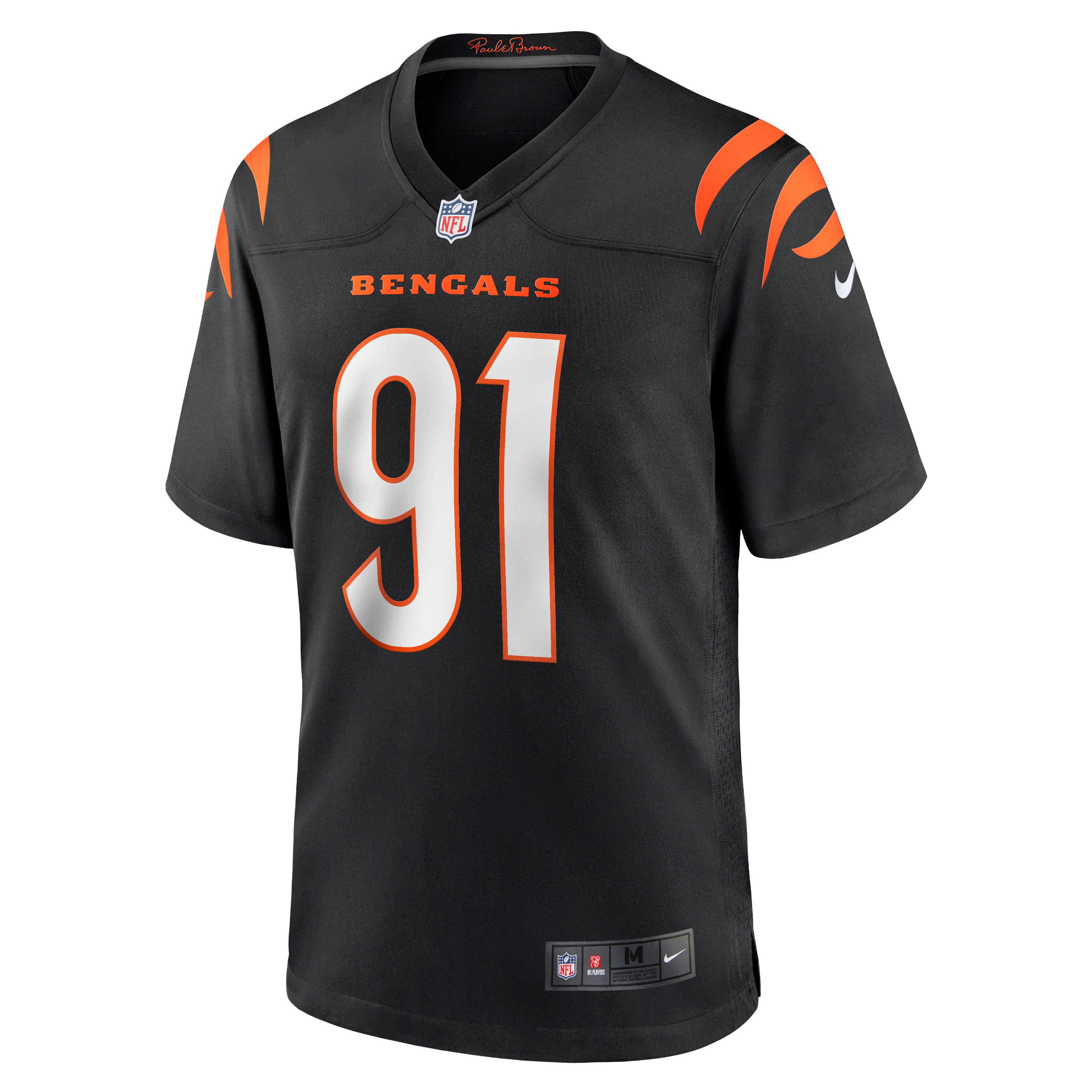 Cincinnati Bengals Trey Hendrickson Black Game NFL Jersey Men's