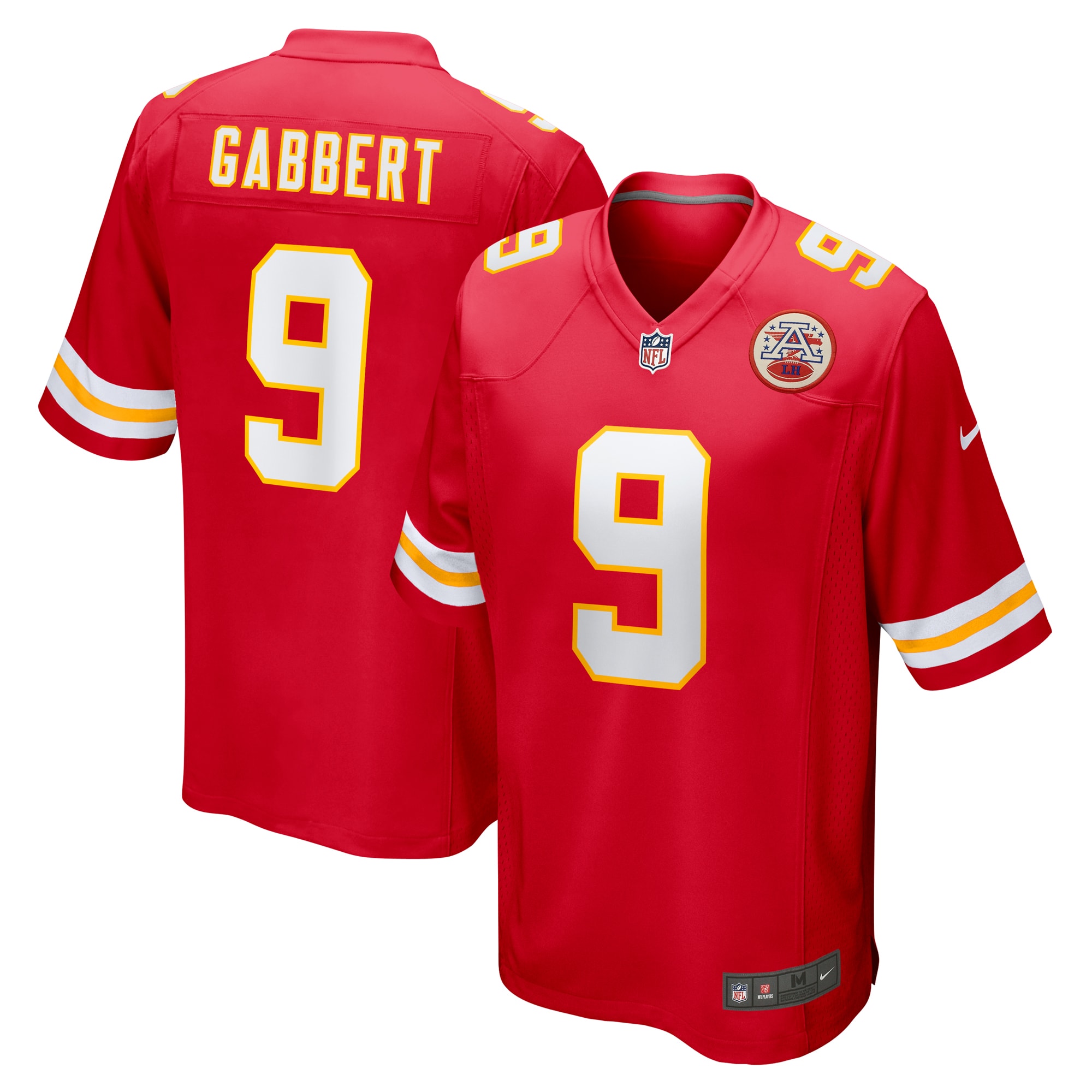 Kansas City Chiefs Blaine Gabbert Red Game NFL Jersey Men's