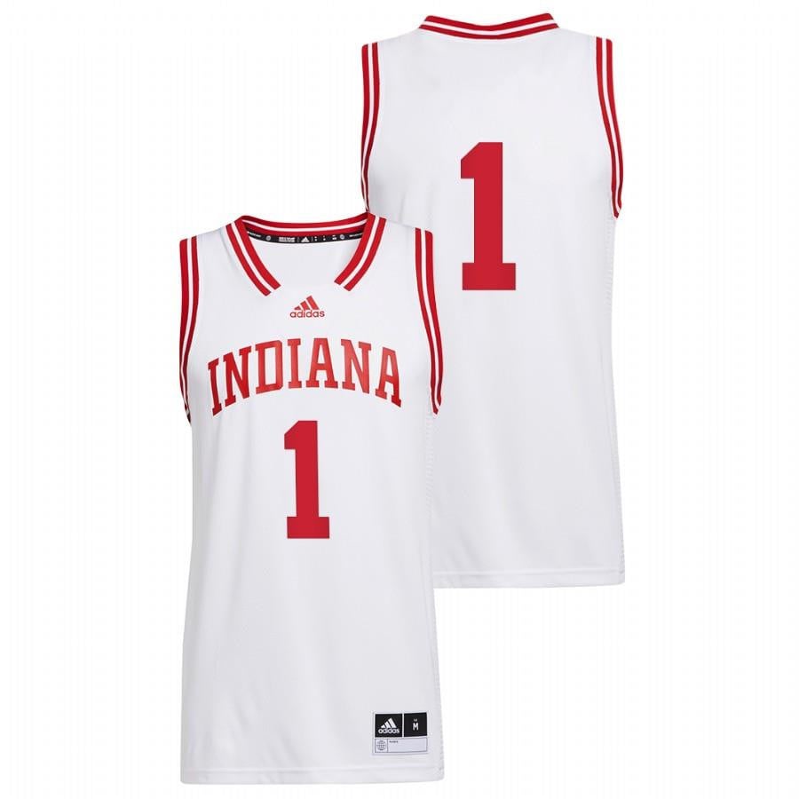 Jordan Hulls White Indiana Hoosiers Reverse Retro NCAA Jersey Men's