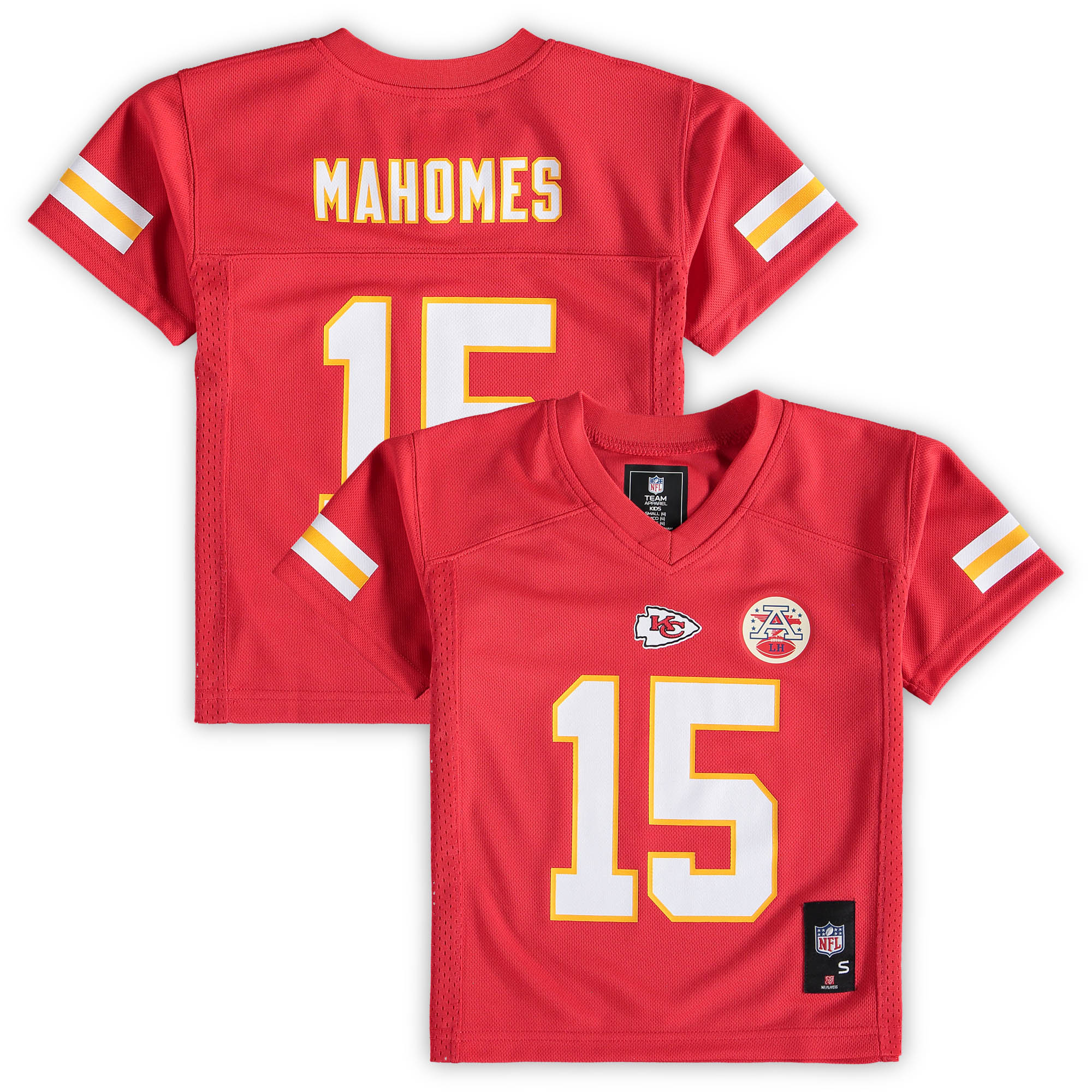Preschool Kansas City Chiefs Patrick Mahomes Red Player NFL Jersey Men's