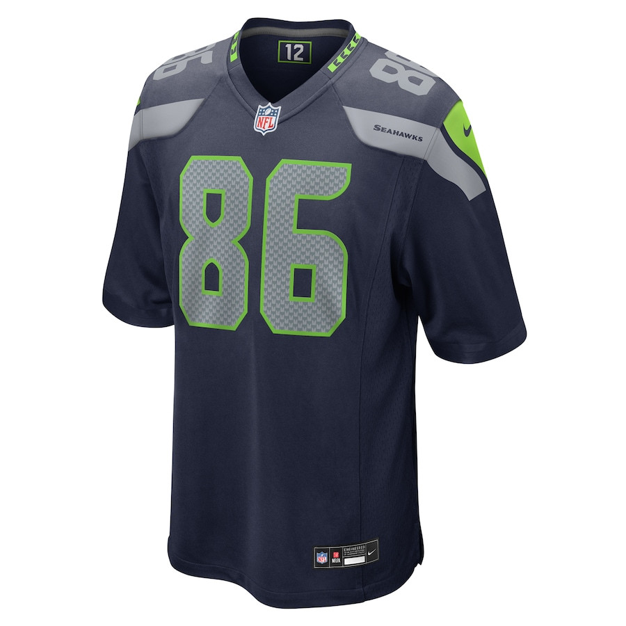 Pharaoh Brown 86 Seattle Seahawks Game College Navy NFL Jersey Men's