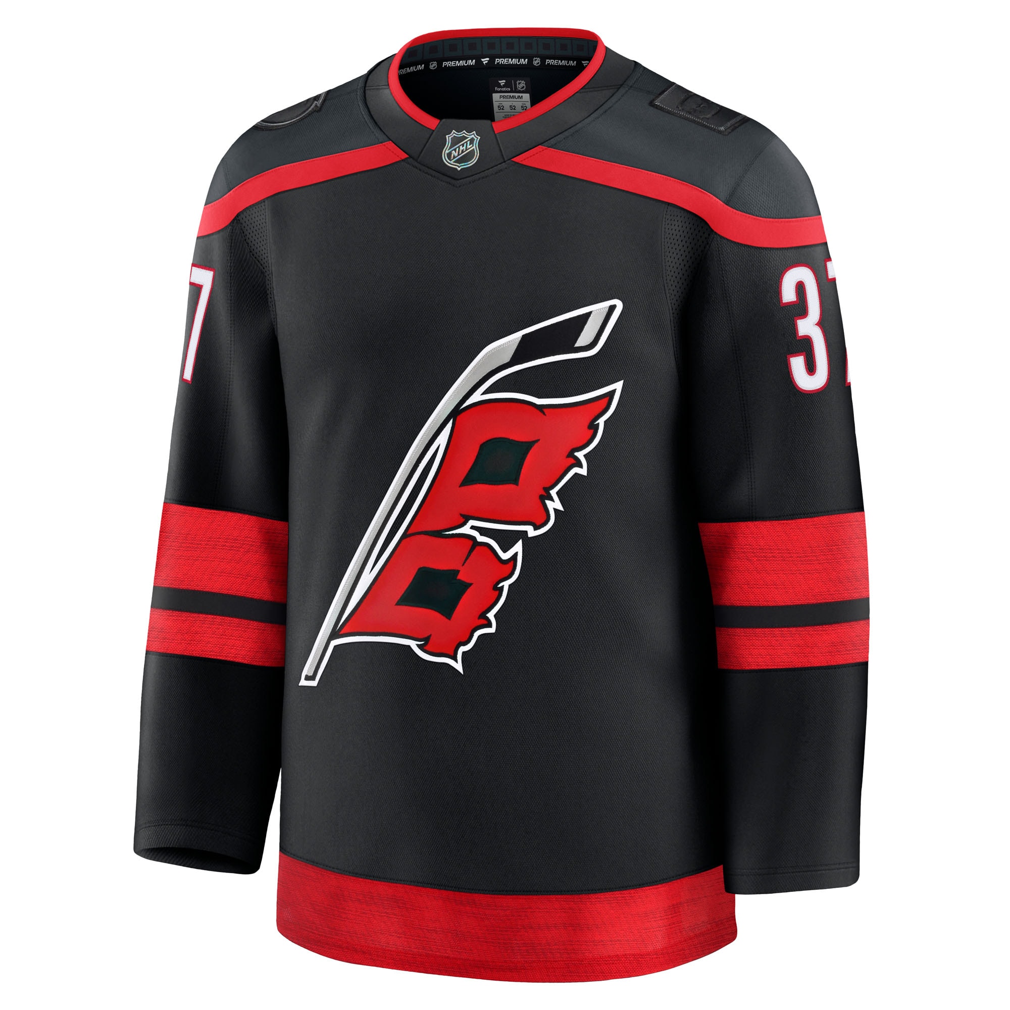 Carolina Hurricanes Andrei Svechnikov Black Home Premium NHL Jersey Men's