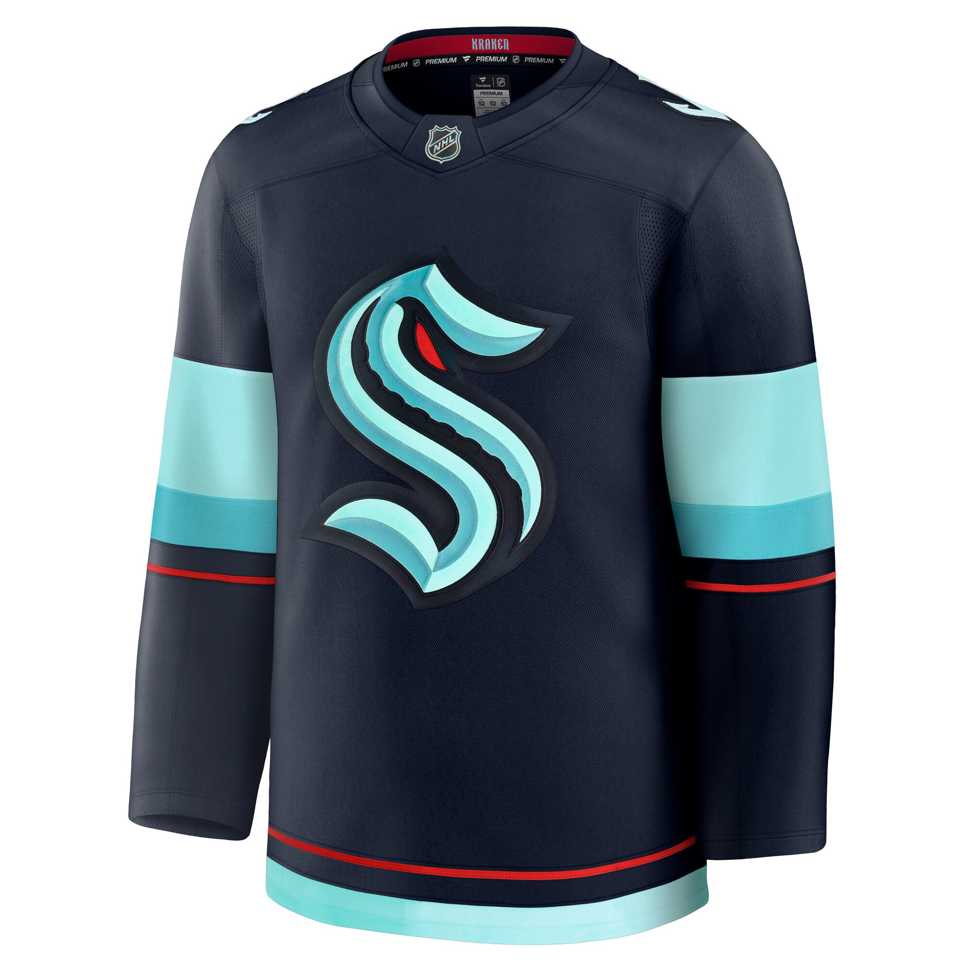 Seattle Kraken Deep Sea Blue Home Premium NHL Jersey Men's