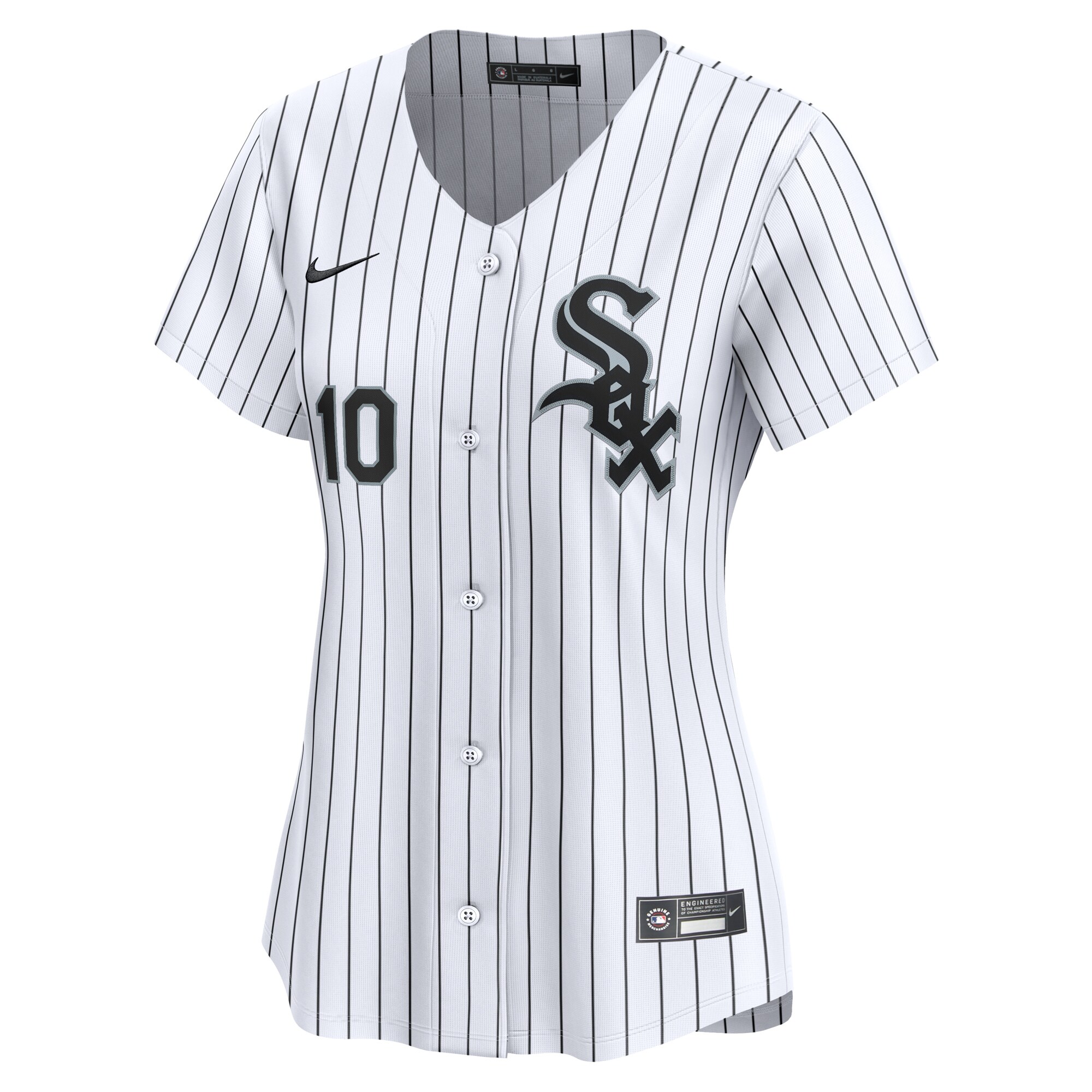 Chicago White Sox Yoan Moncada White Home Limited Player MLB Jersey Women's