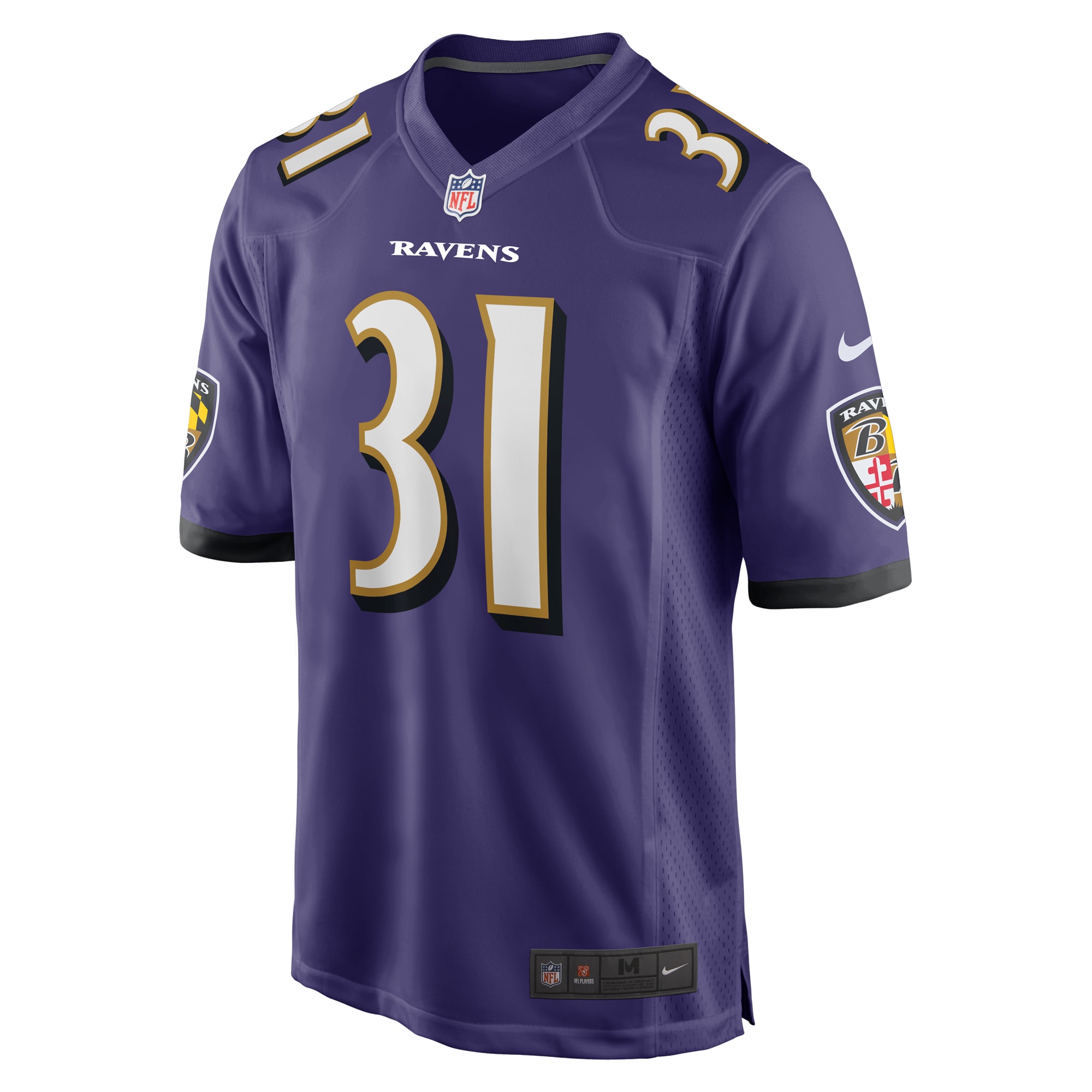 Baltimore Ravens Dalvin Cook Purple Game NFL Jersey Men's