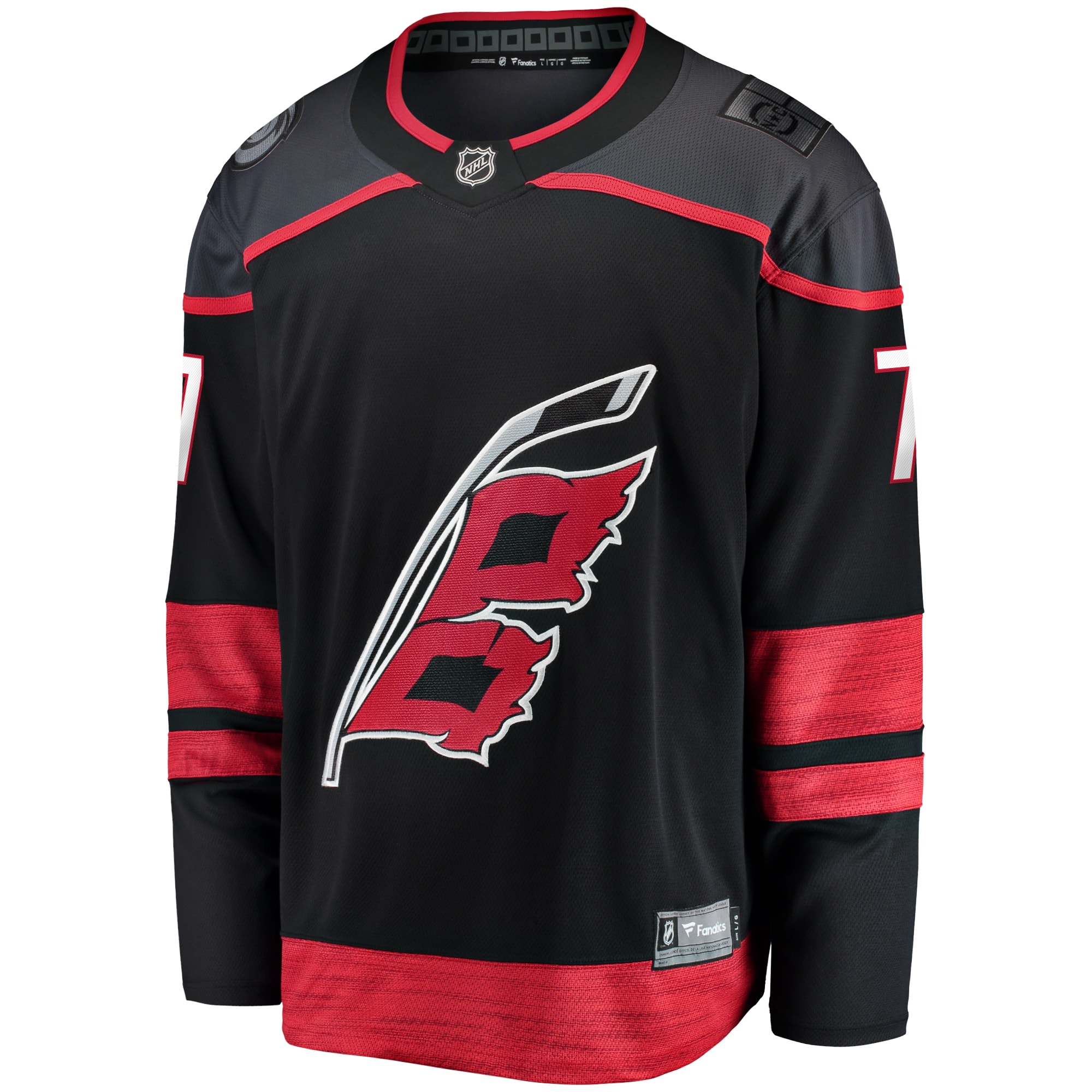 Carolina Hurricanes Dmitry Orlov Black Home Breakaway NHL Jersey Men's