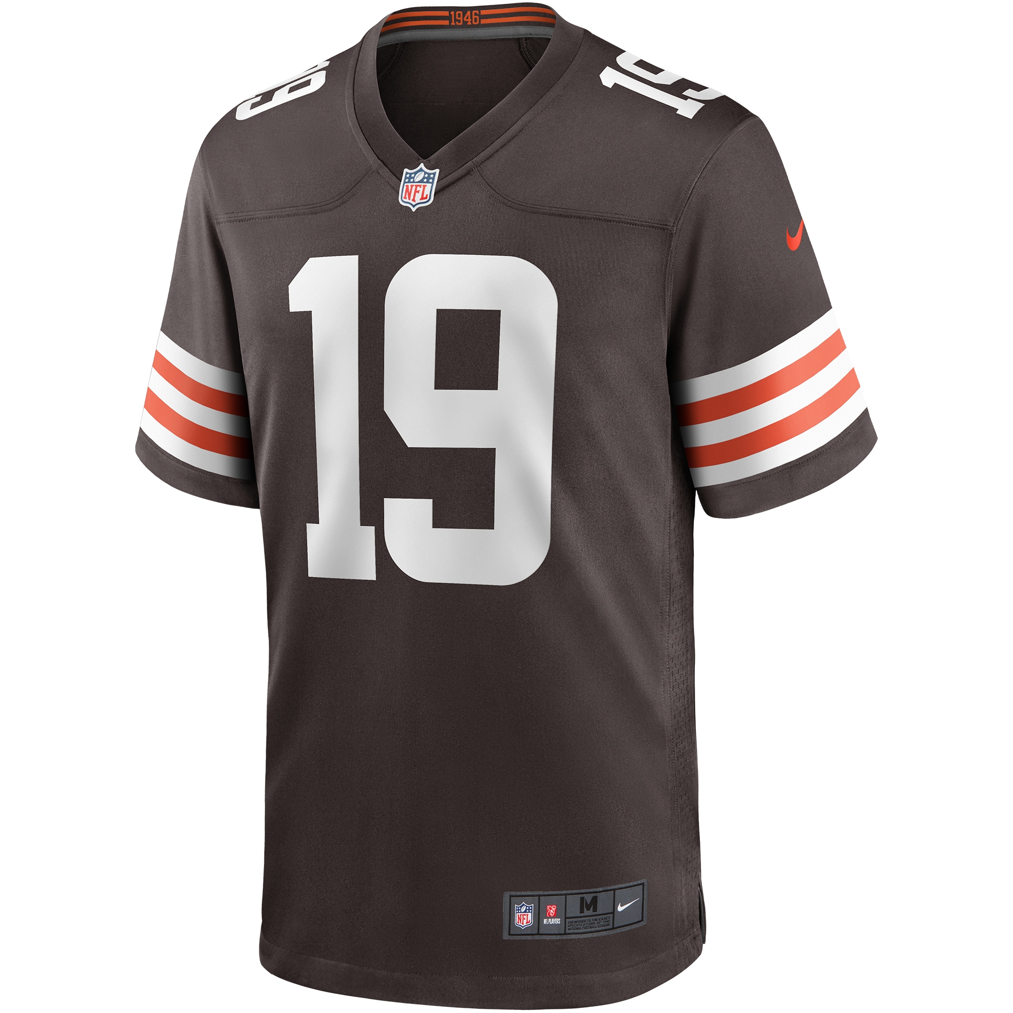 Cleveland Browns Bernie Kosar Brown Game Retired Player NFL Jersey Men's