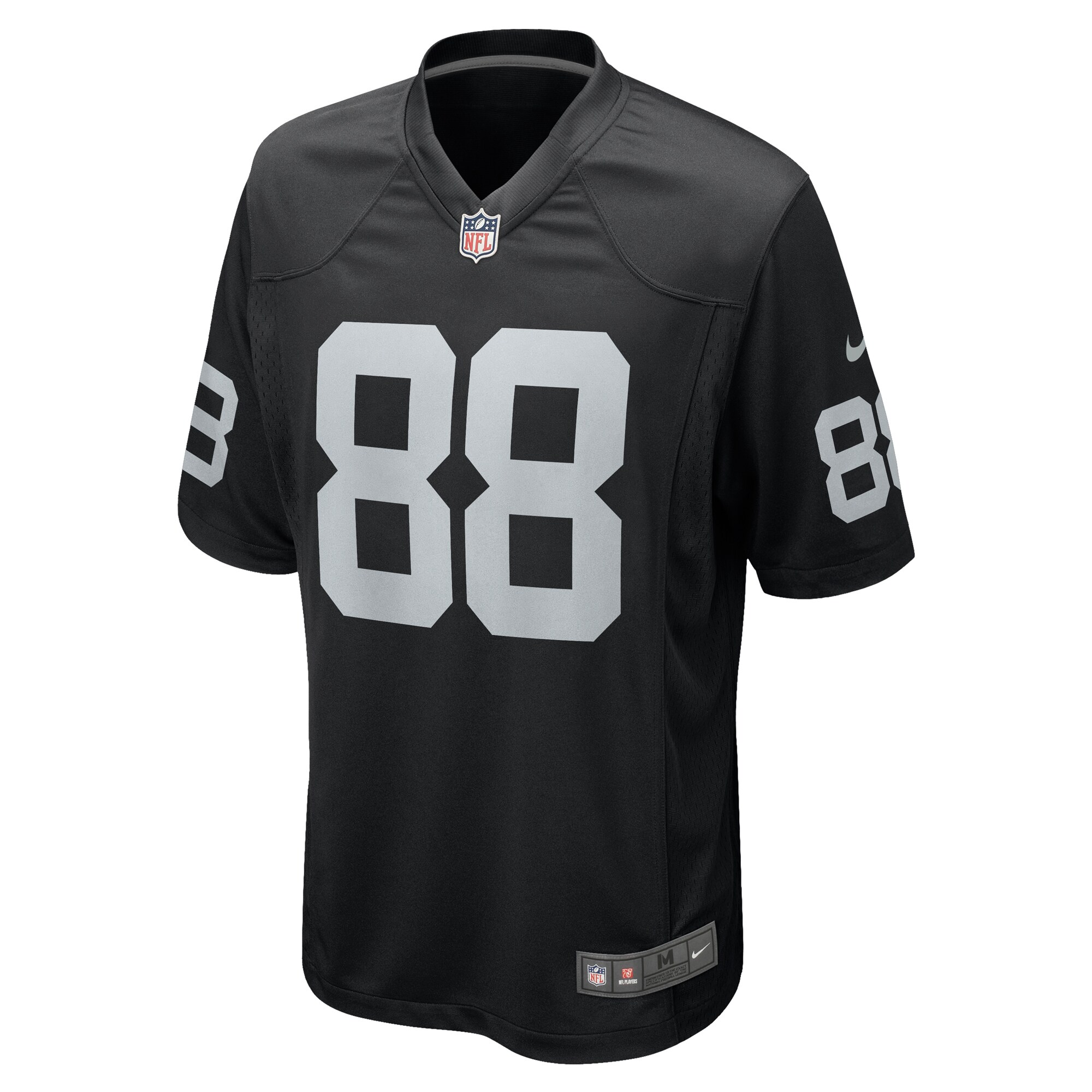 Las Vegas Raiders Antoine Wesley Black Team Game NFL Jersey Men's