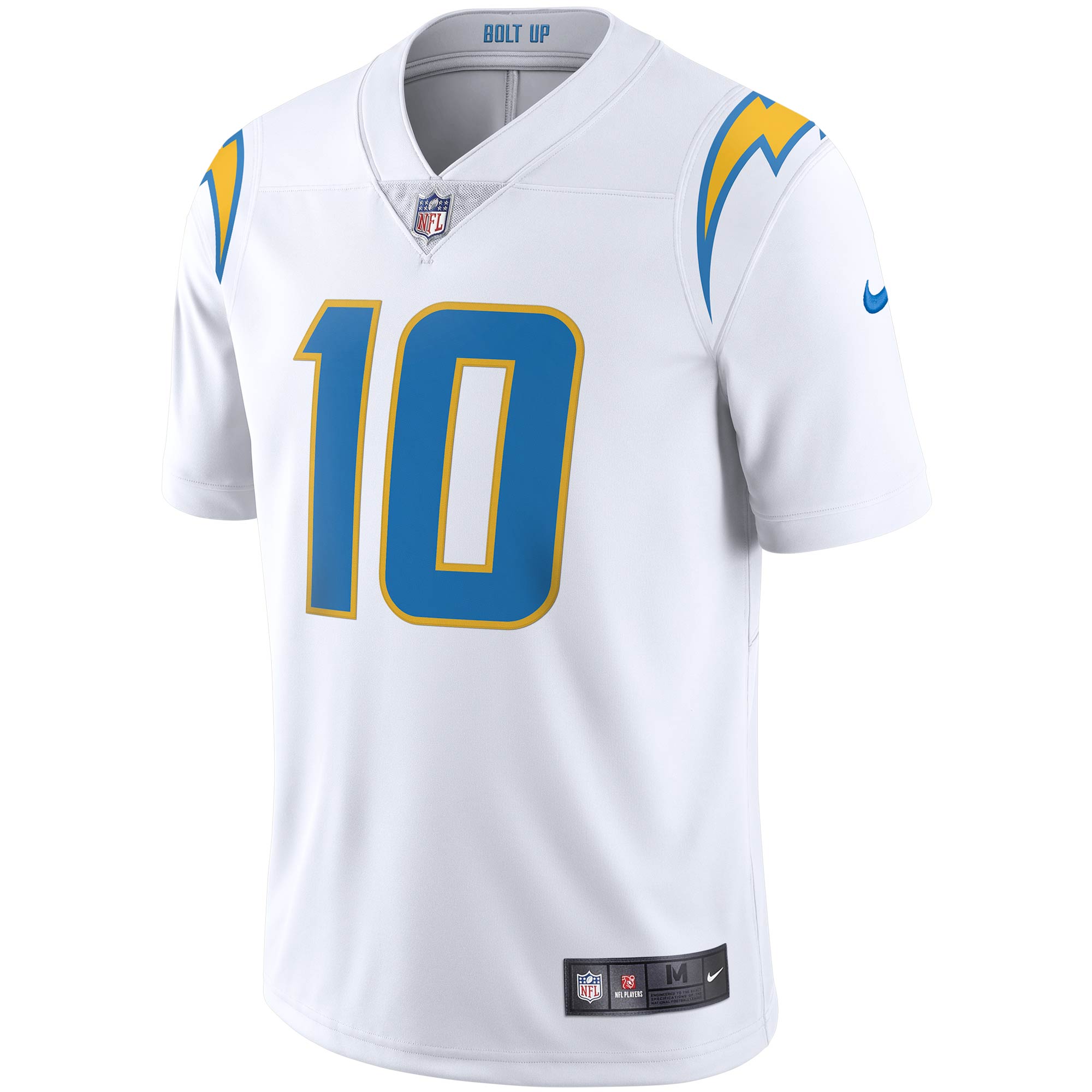 Los Angeles Chargers Justin Herbert White Vapor Limited NFL Jersey Men's