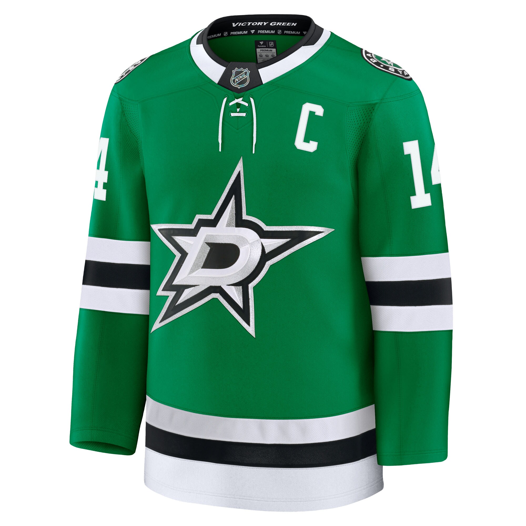 Dallas Stars Jamie Benn Kelly Green Home Premium NHL Jersey Men's