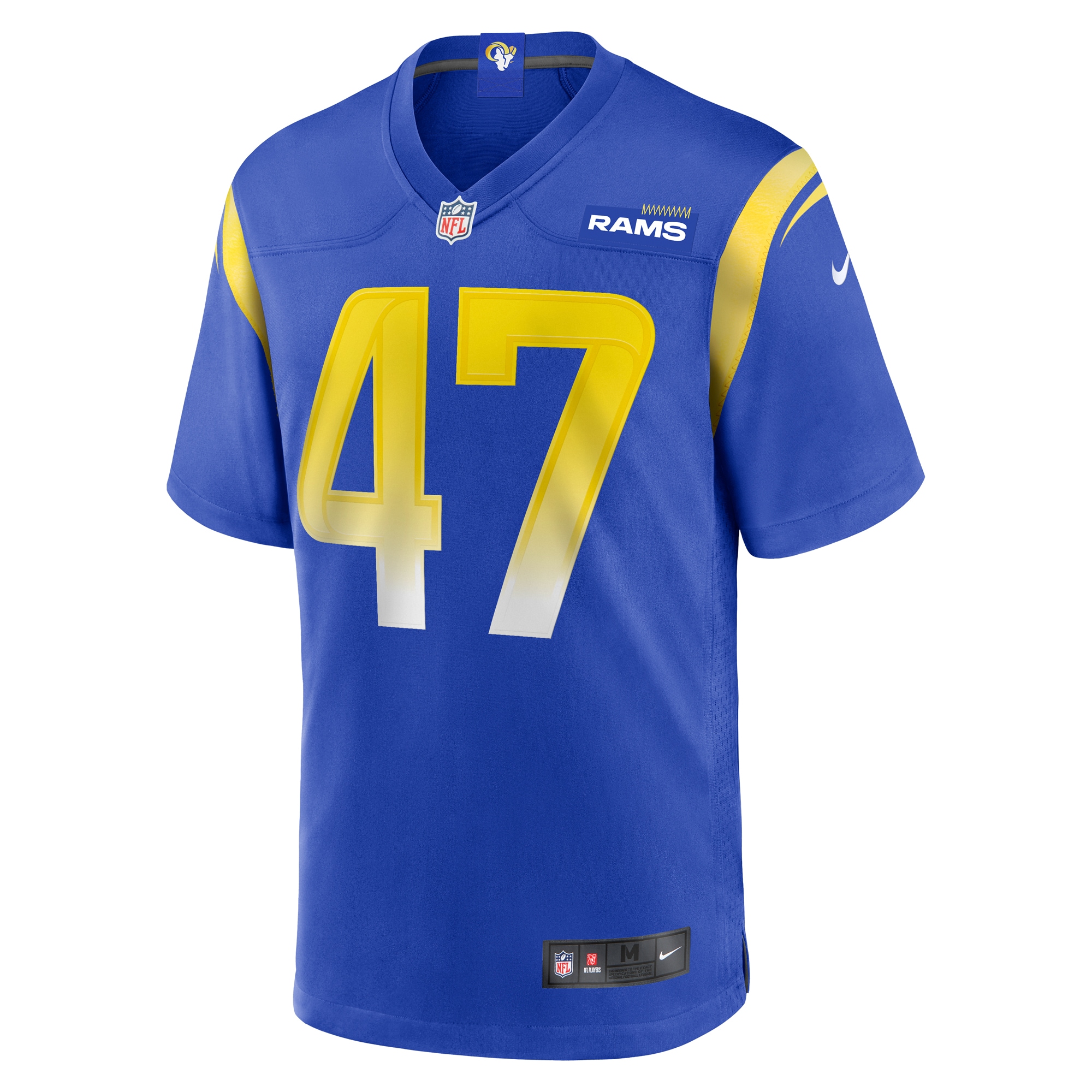 Los Angeles Rams Alex Ward Royal Home Game NFL Jersey Men's