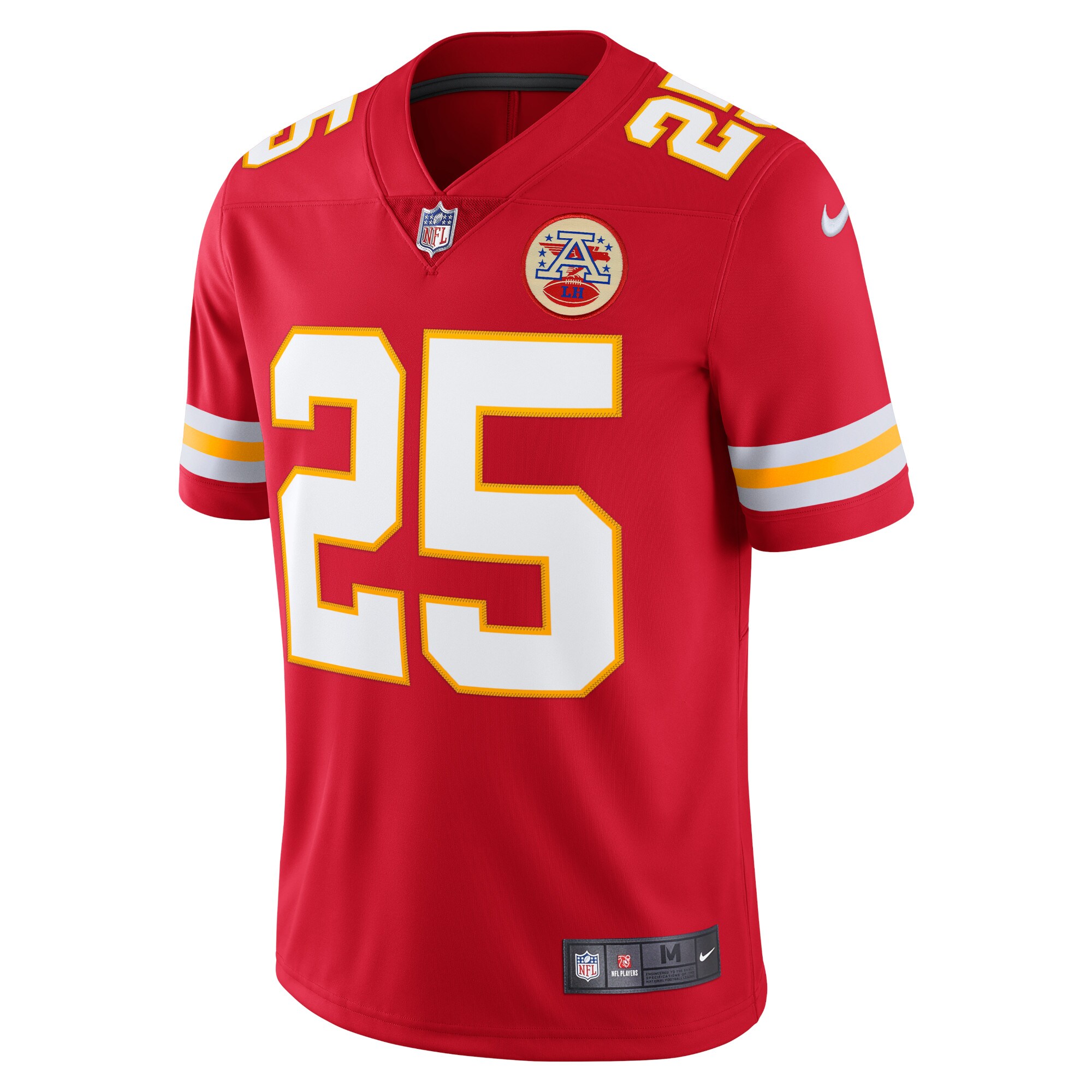 Kansas City Chiefs Clyde Edwards-Helaire Red Vapor Limited NFL Jersey Men's