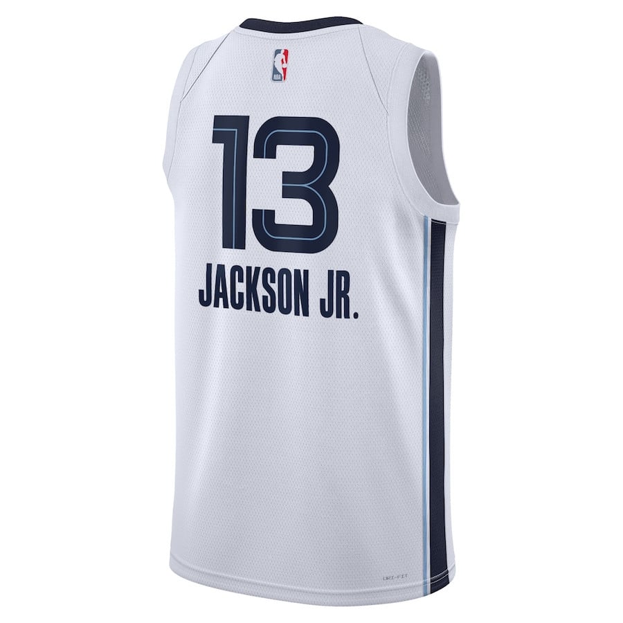 Jaren Jackson Jr. 13 Memphis Grizzlies Unisex Swingman Association Editio White NBA Jersey Unisex