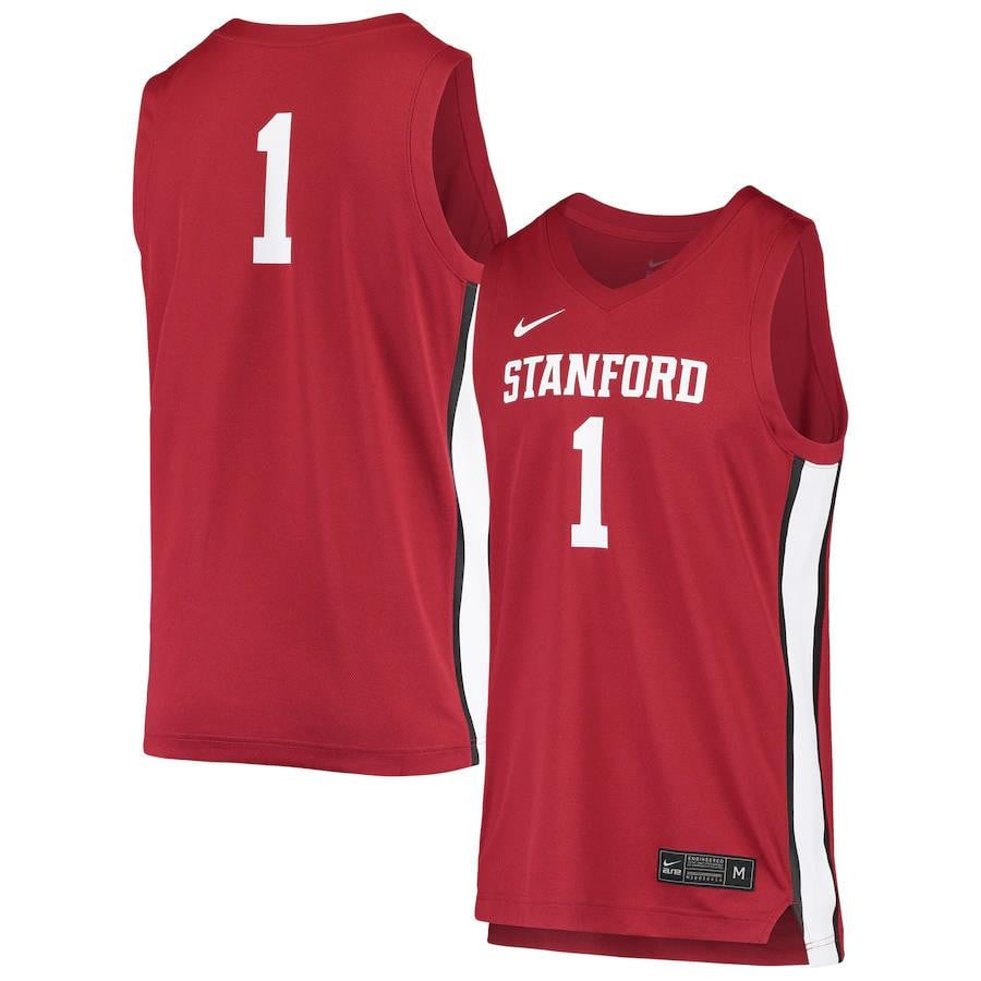 Stanford Cardina Unisex Cardinal #1 NCAA Jersey Unisex