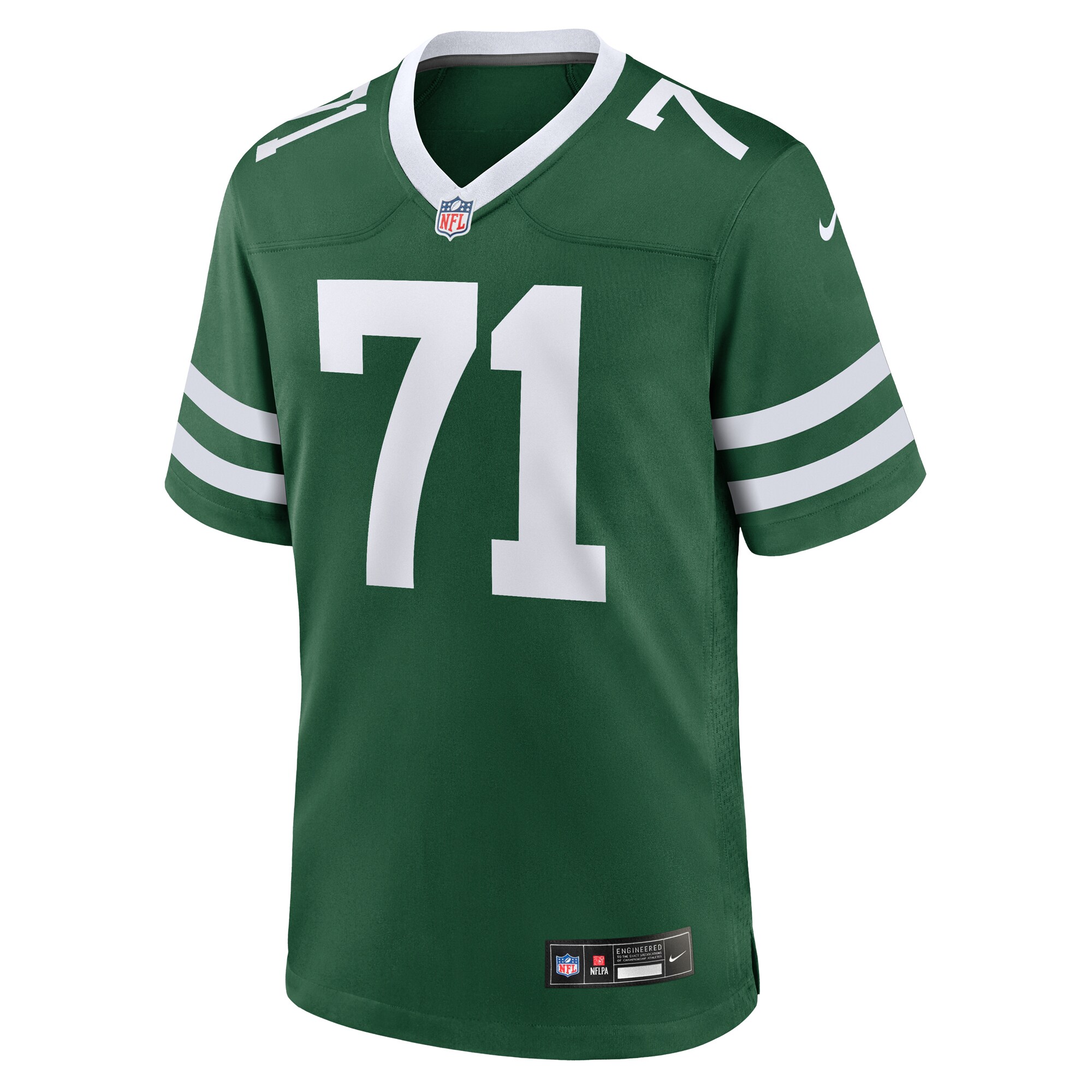 New York Jets Wes Schweitzer Legacy Green Team Game NFL Jersey Men's