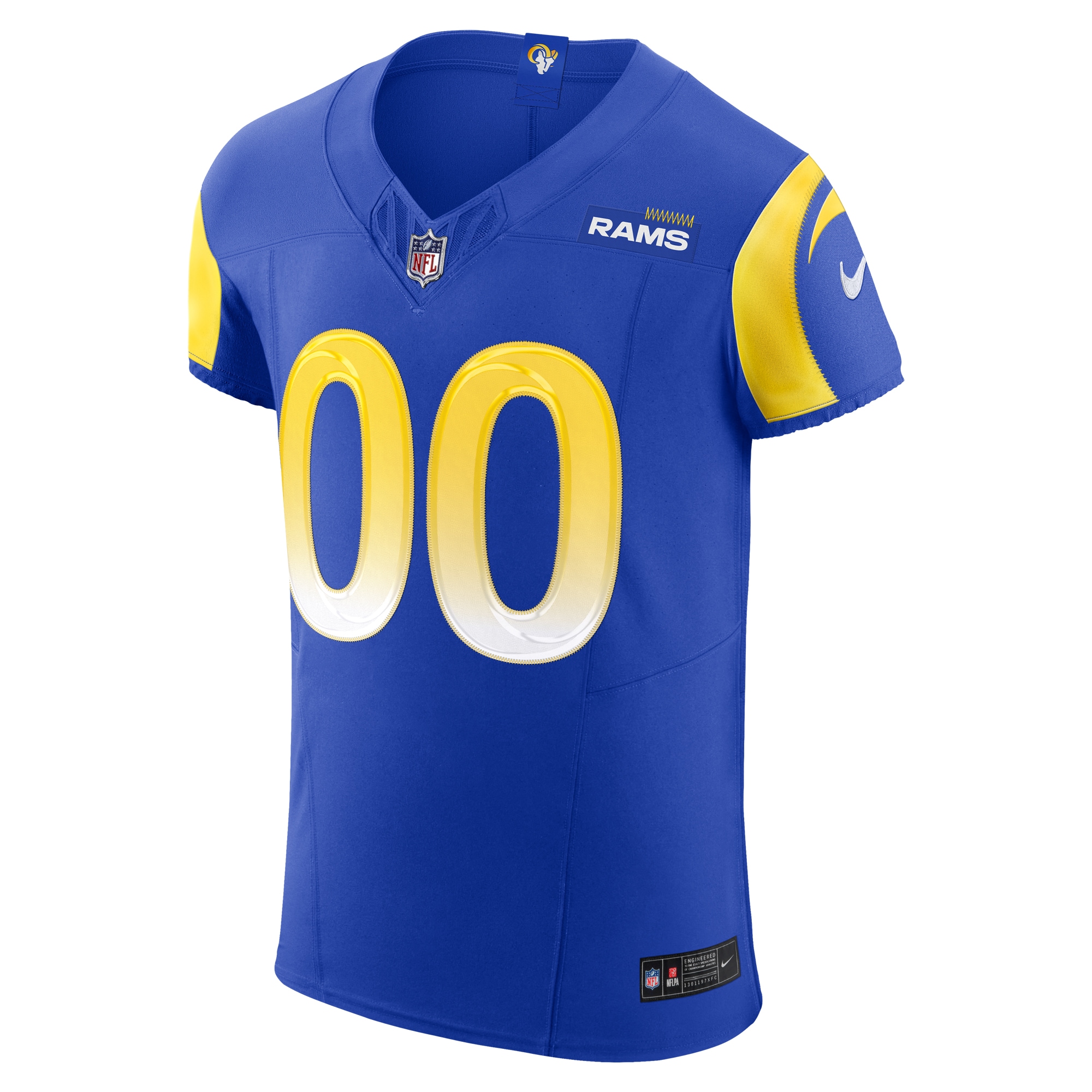 Los Angeles Rams Royal Vapor F.U.S.E. Elite Custom NFL Jersey Men's