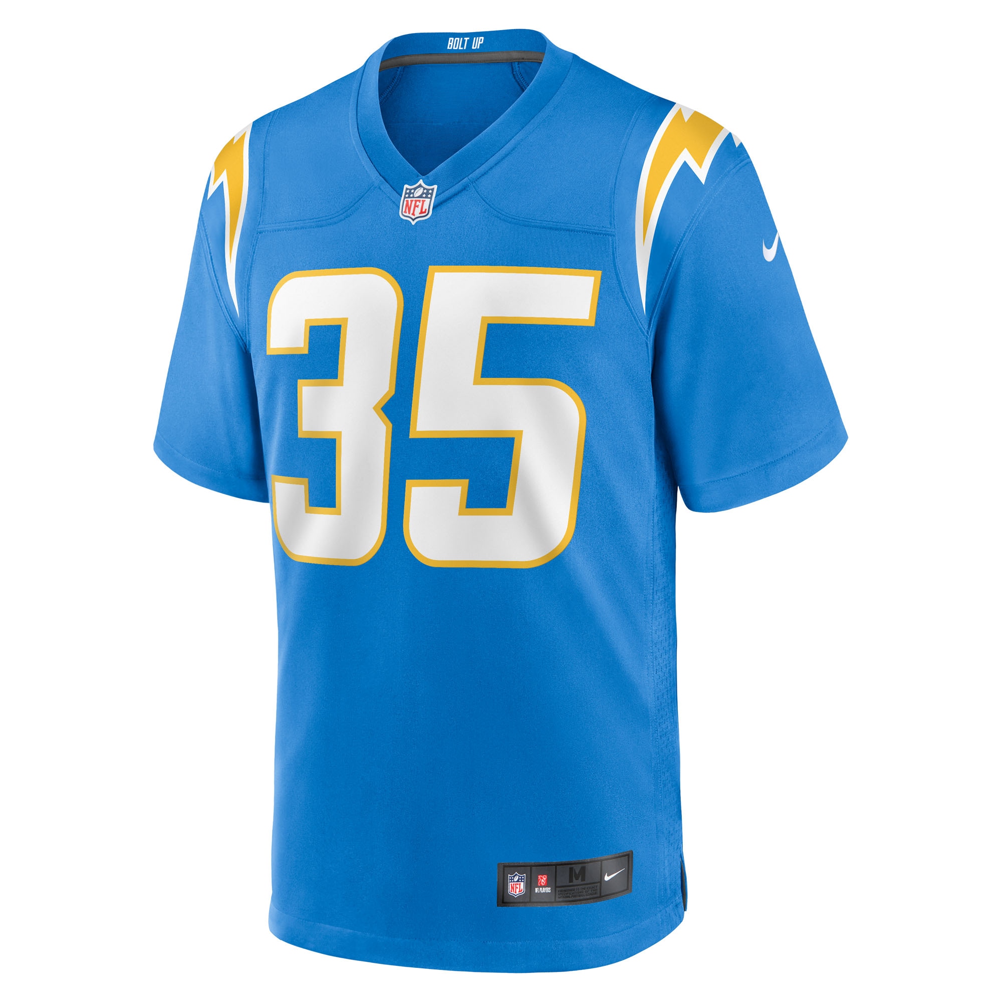 Los Angeles Chargers Dicaprio Bootle Powder Blue Team Game NFL Jersey Men's