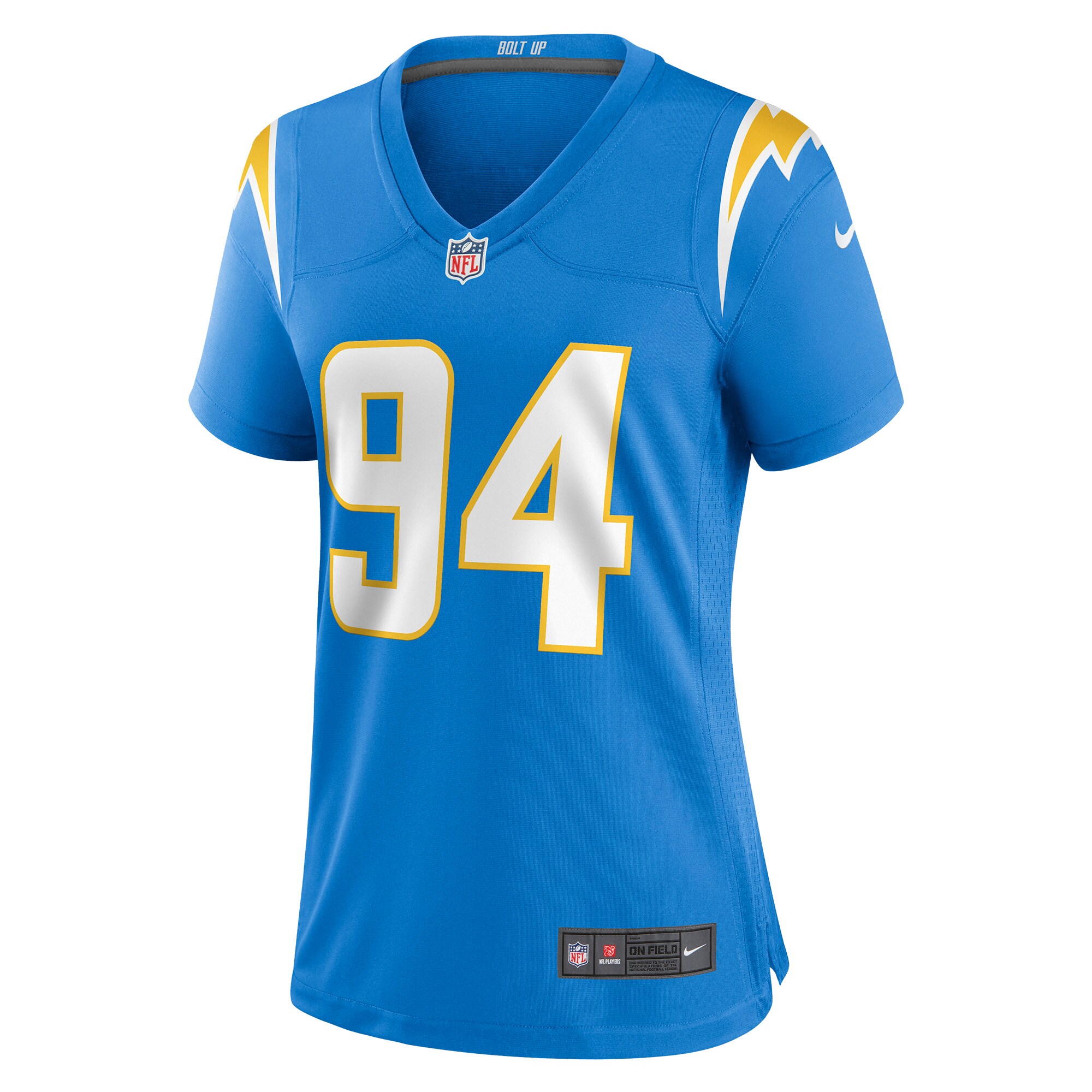 Los Angeles Chargers Chris Rumph II Powder Blue Game NFL Jersey Women's